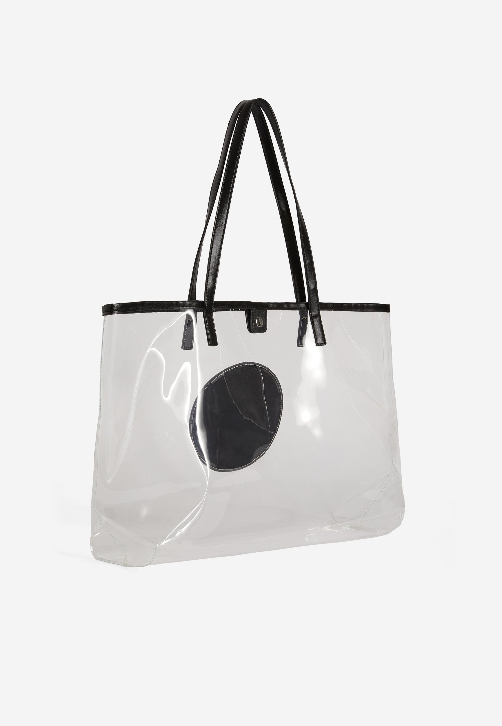 freddy-borsa-shopper-in-pvc-trasparente-con-logo-tondo-40x36x15-cm image 3
