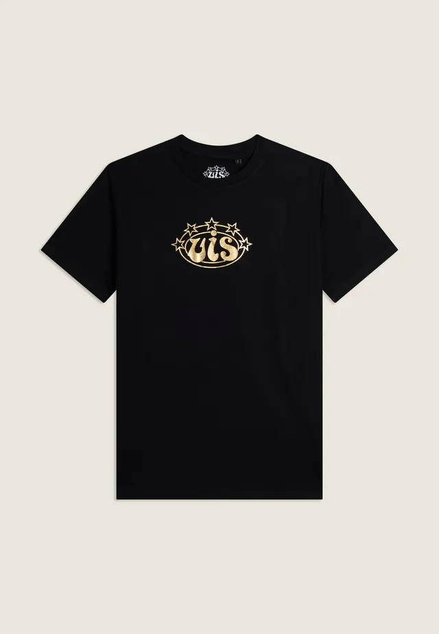 freddy-t-shirt-donna-cotone-stile-boxe-logo-vis-oro image 1