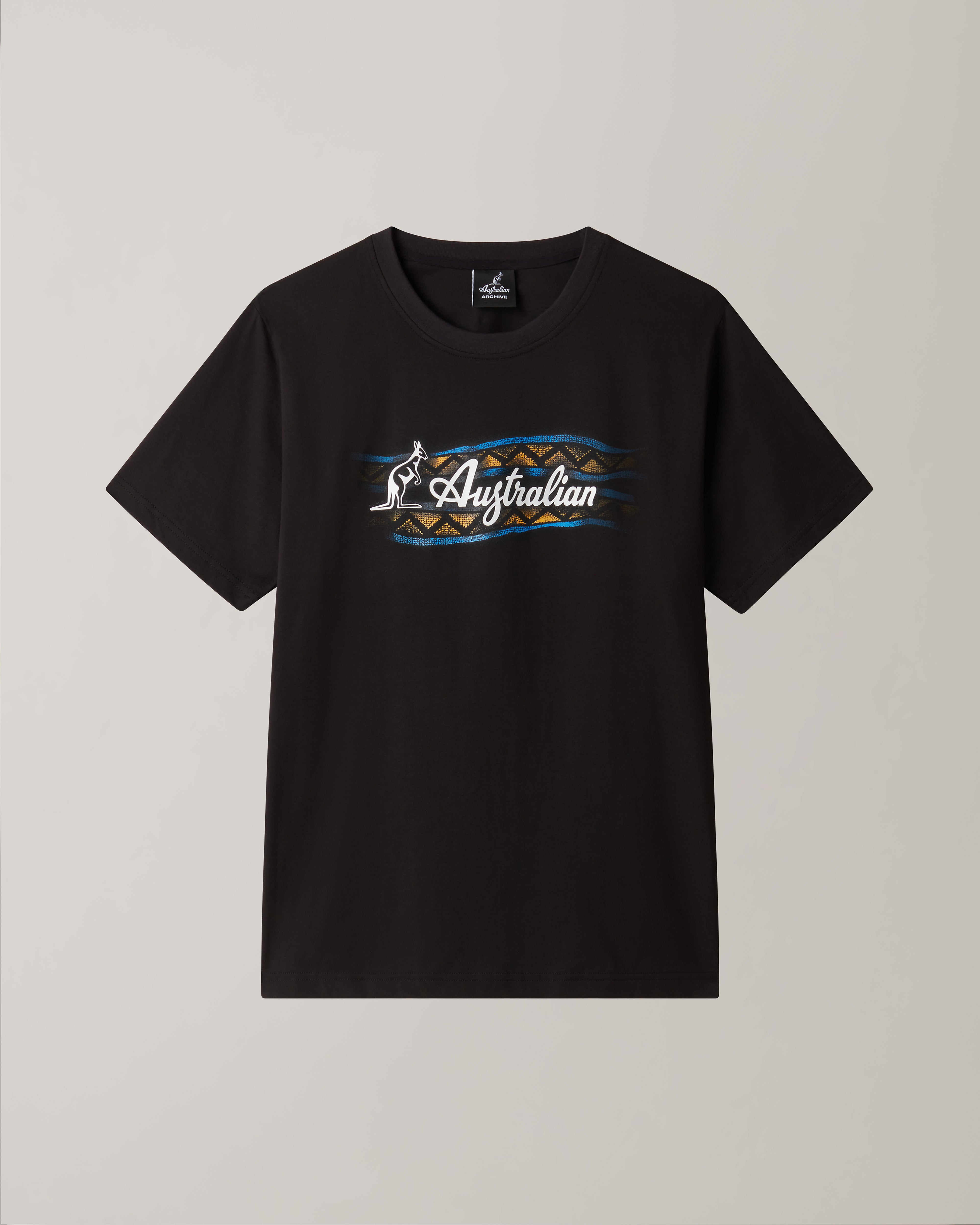australian-mistero-cotton-t-shirt-maglia-cotone-nero-made-in-italy image 5