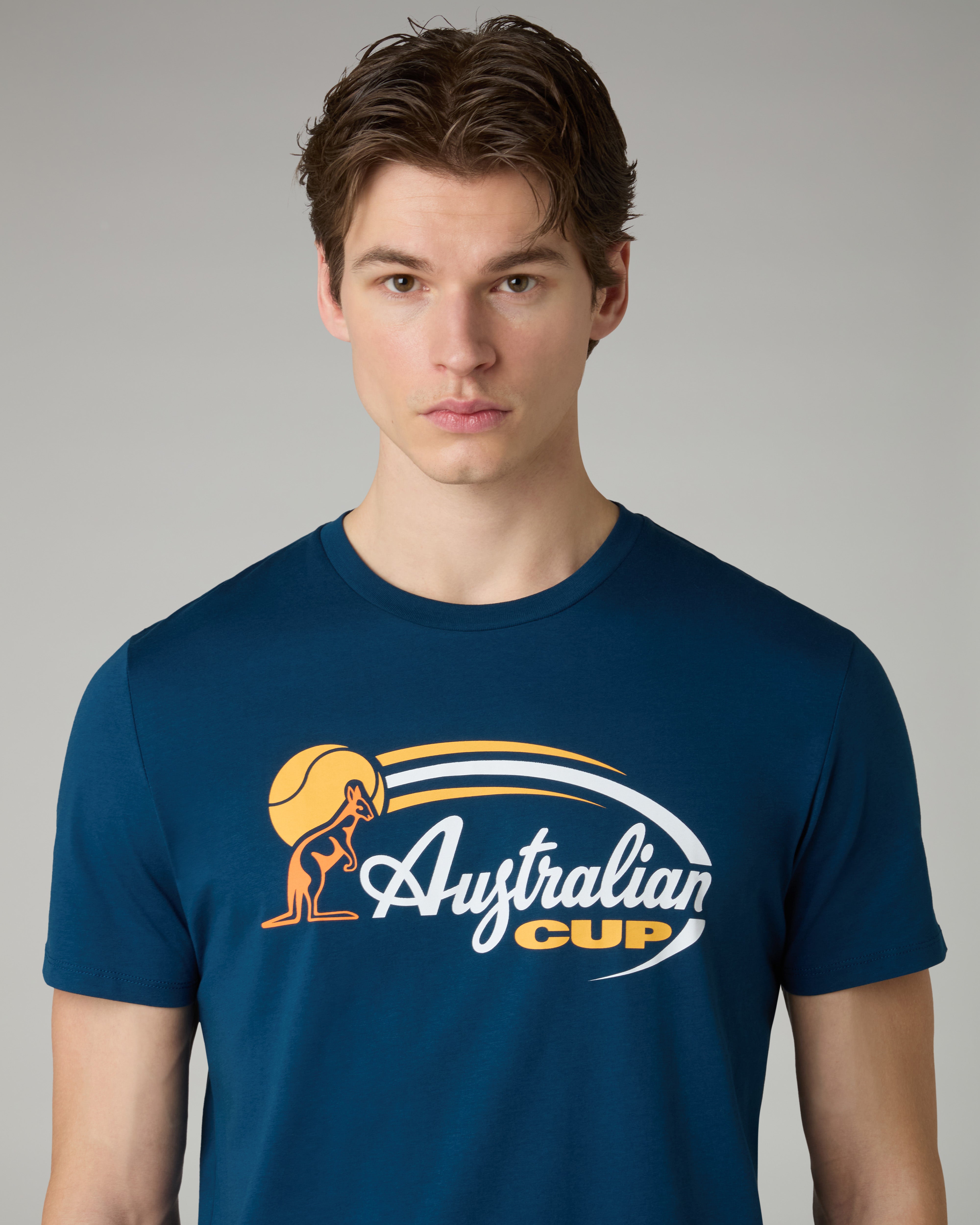 australian-cup-t-shirt-maglietta-cotone-uomo-regular image 4