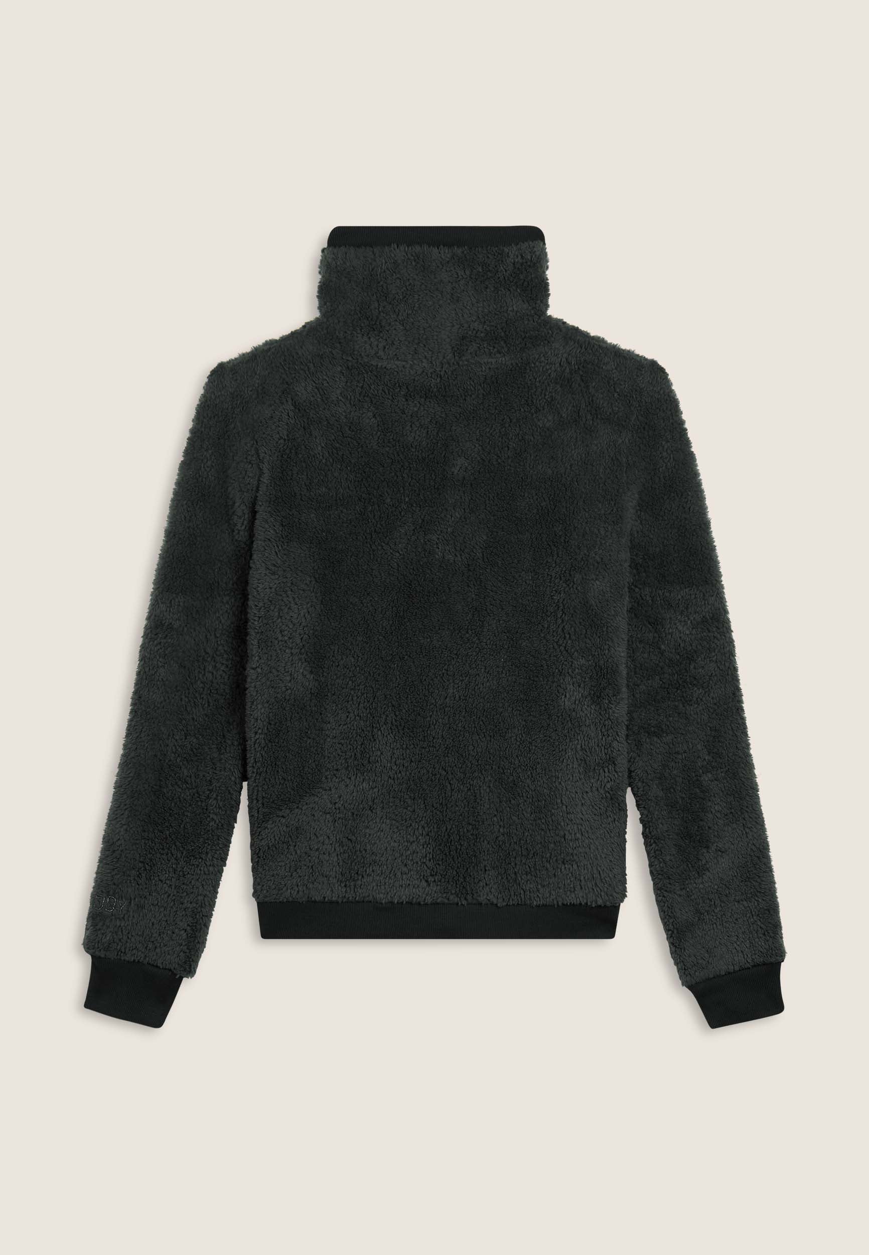 freddy-felpa-in-pile-sherpa-con-zip-e-collo-alto-regular-fit image 8