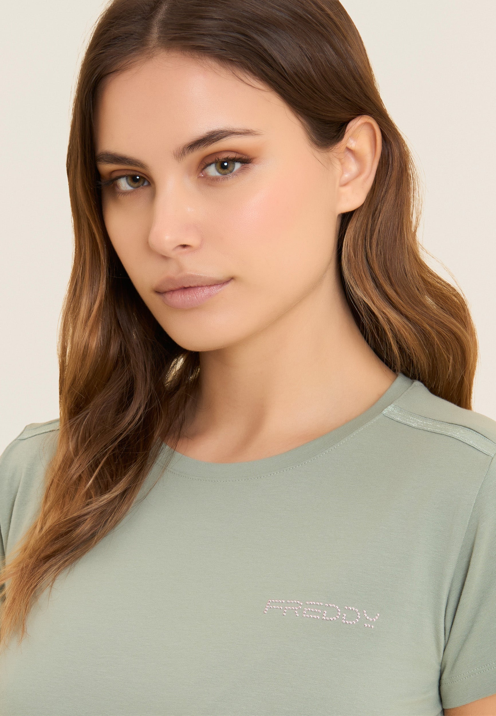 freddy-vestito-donna-regular-fit-media-lunghezza-jersey-cotone-stretch image 4