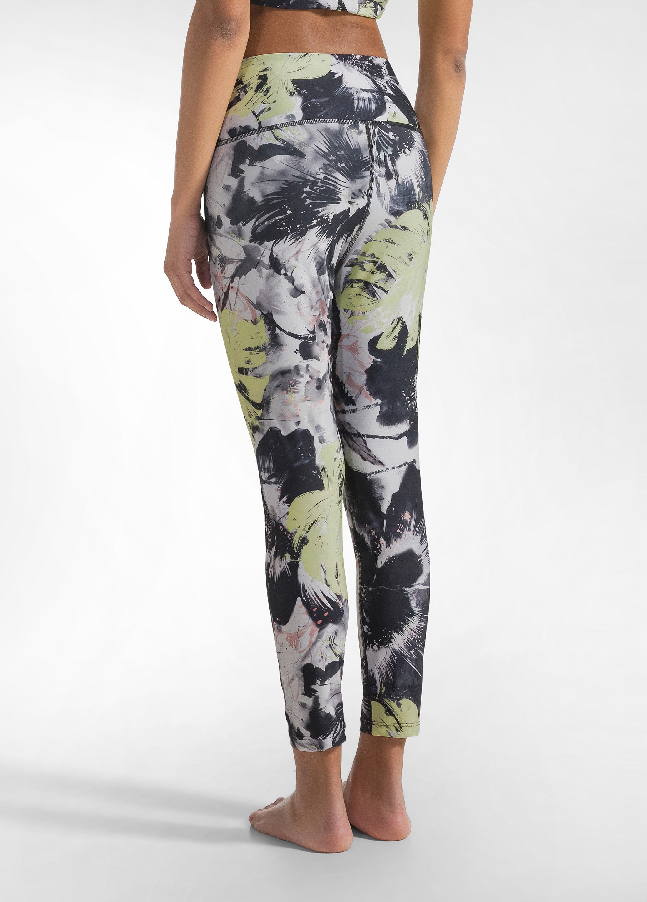 deha-leggings-in-microfibra-riciclata-stampata-grigio image 3
