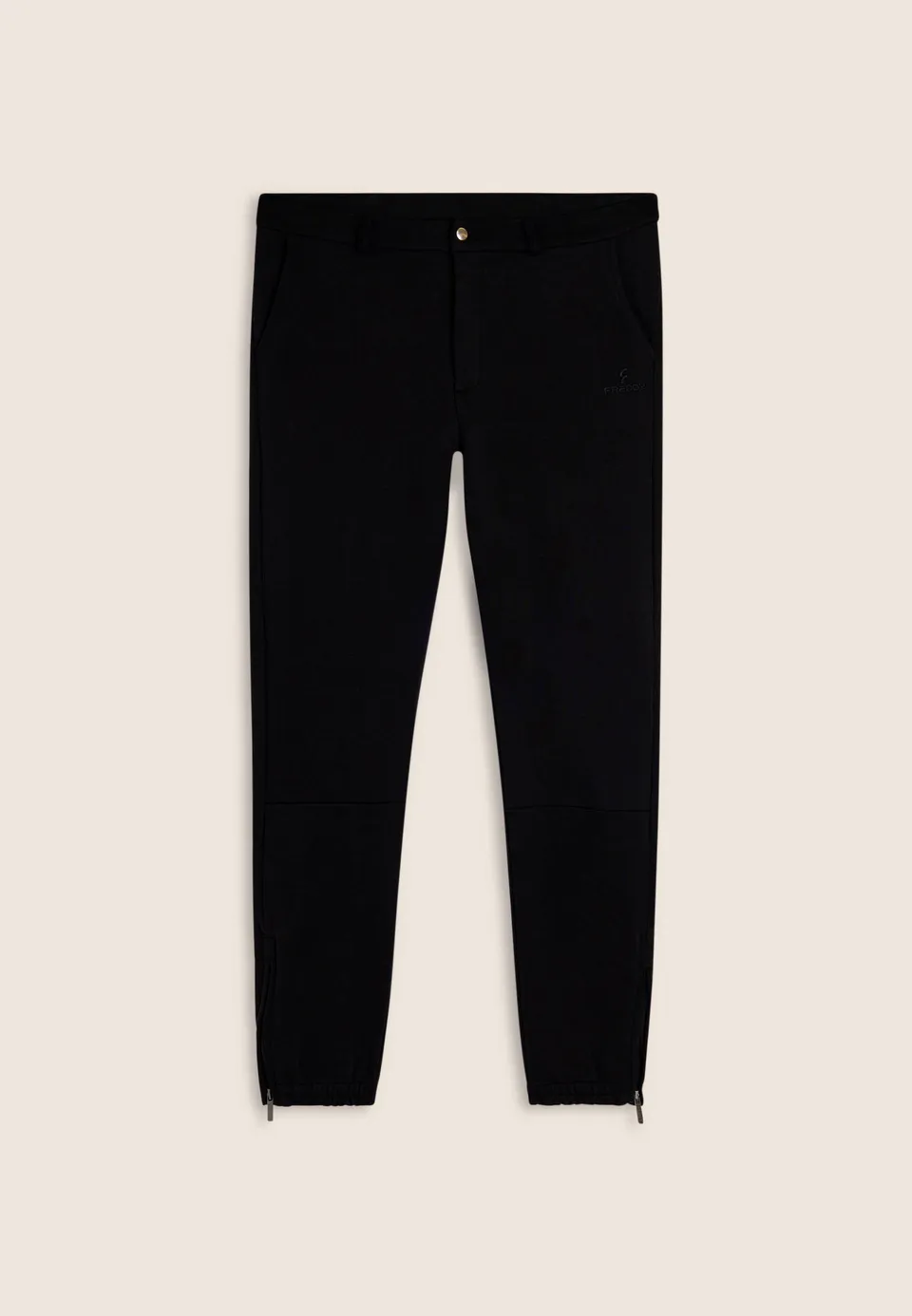 freddy-pantaloni-sportivi-cotone-con-zip-alla-caviglia image 1