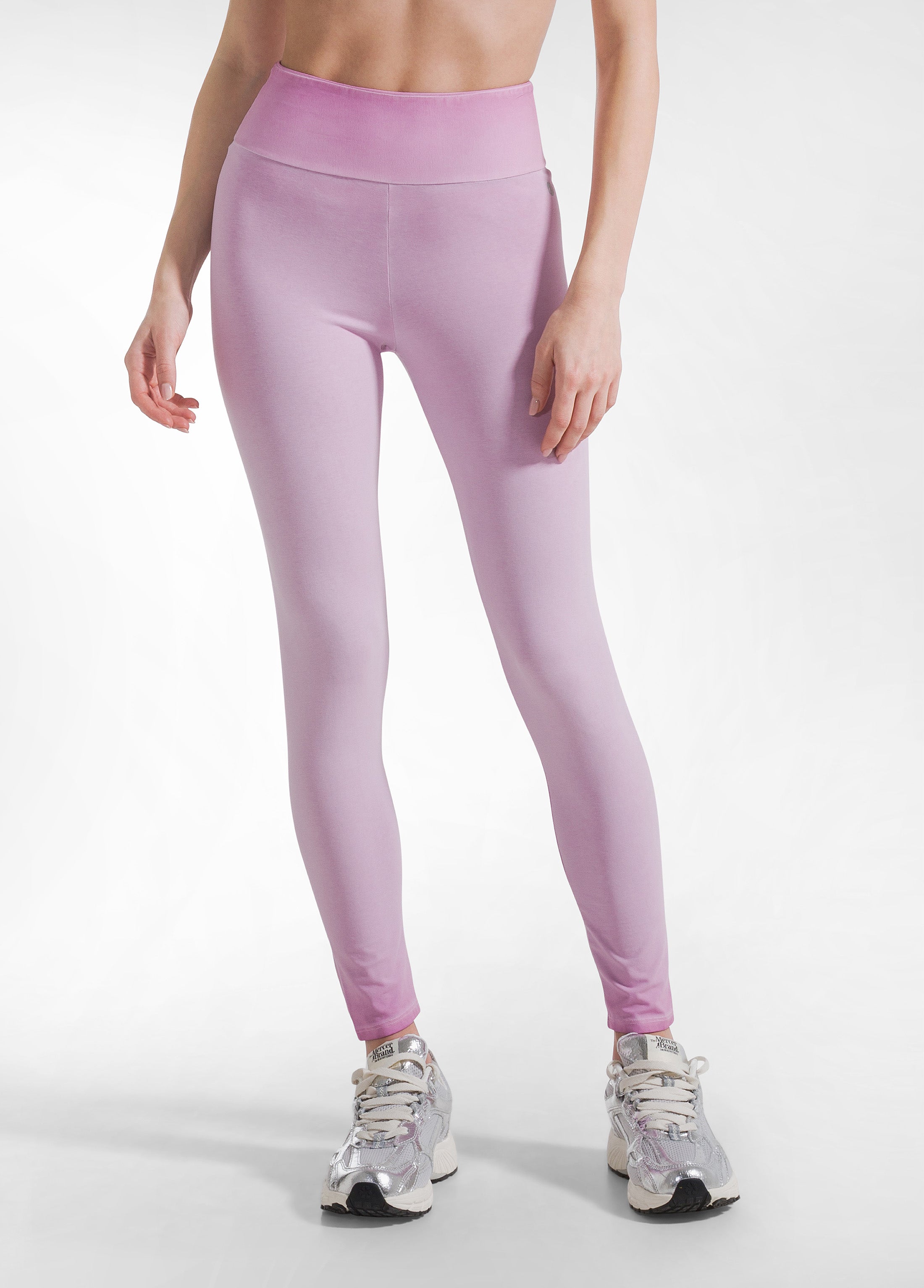 deha-leggings-vita-alta-effetto-sfumato-rosa-activewear-donna image 2