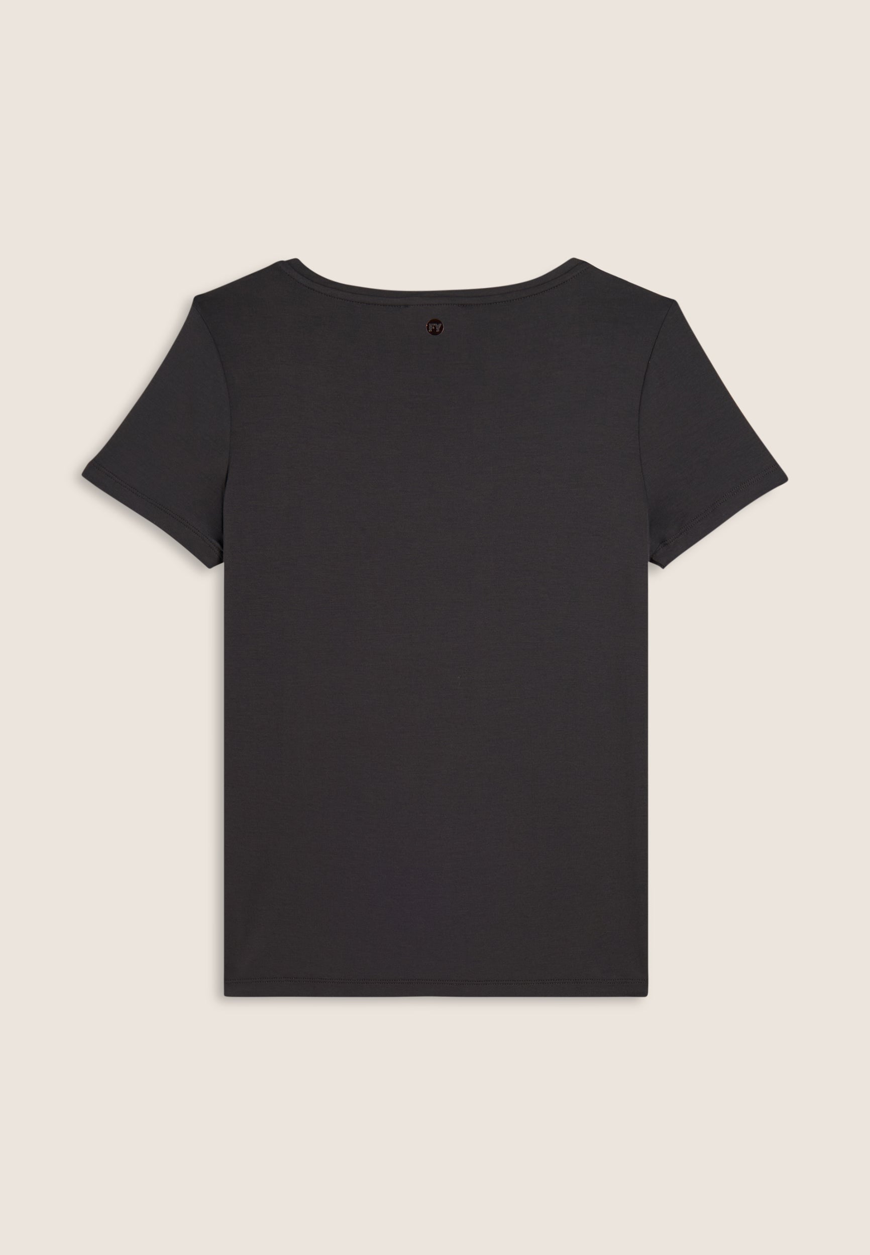 freddy-t-shirt-donna-con-logo-strass-e-glitter-jersey-viscosa image 6