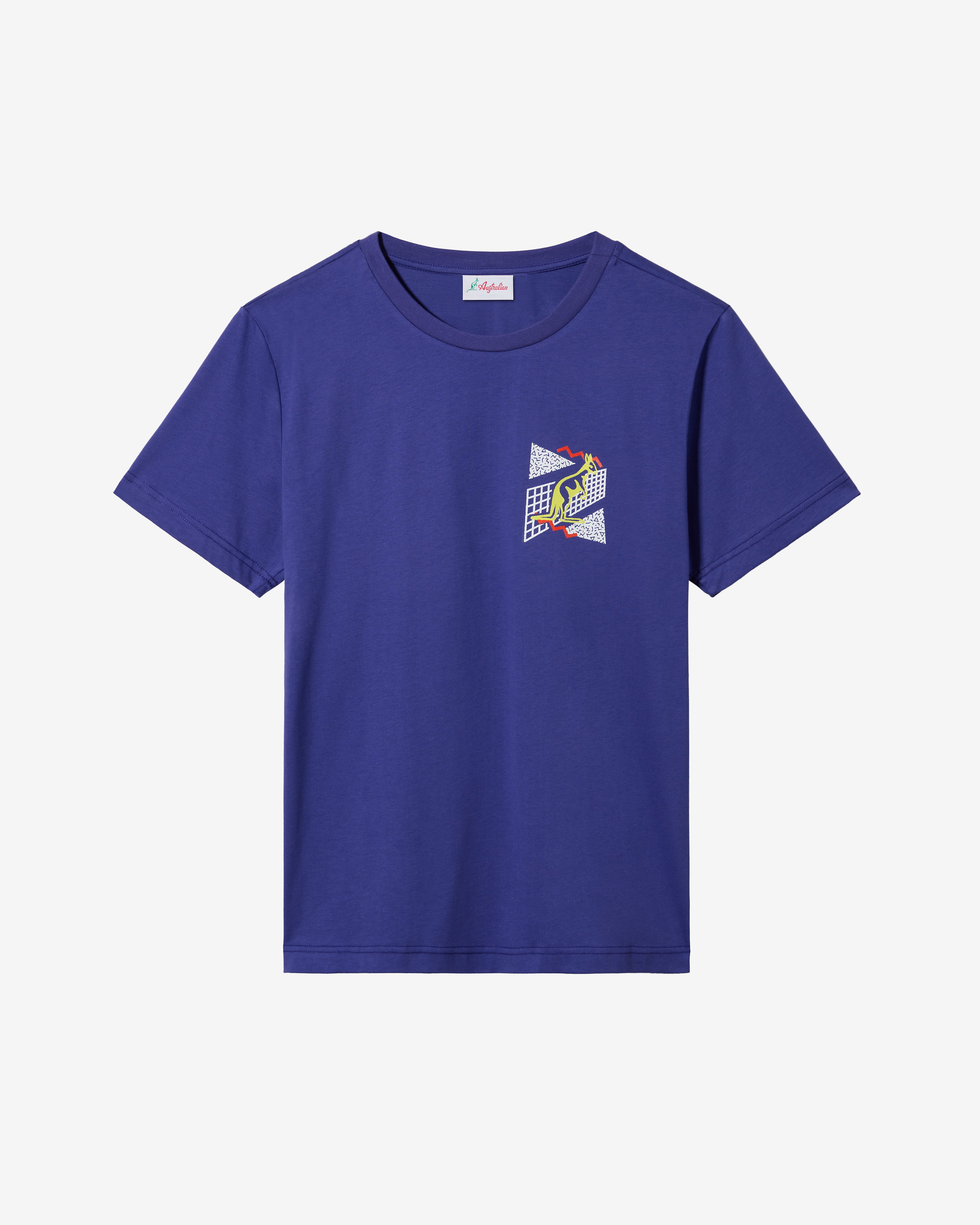 australian-torino-24-t-shirt-in-cotone-blu-pervinca image 1