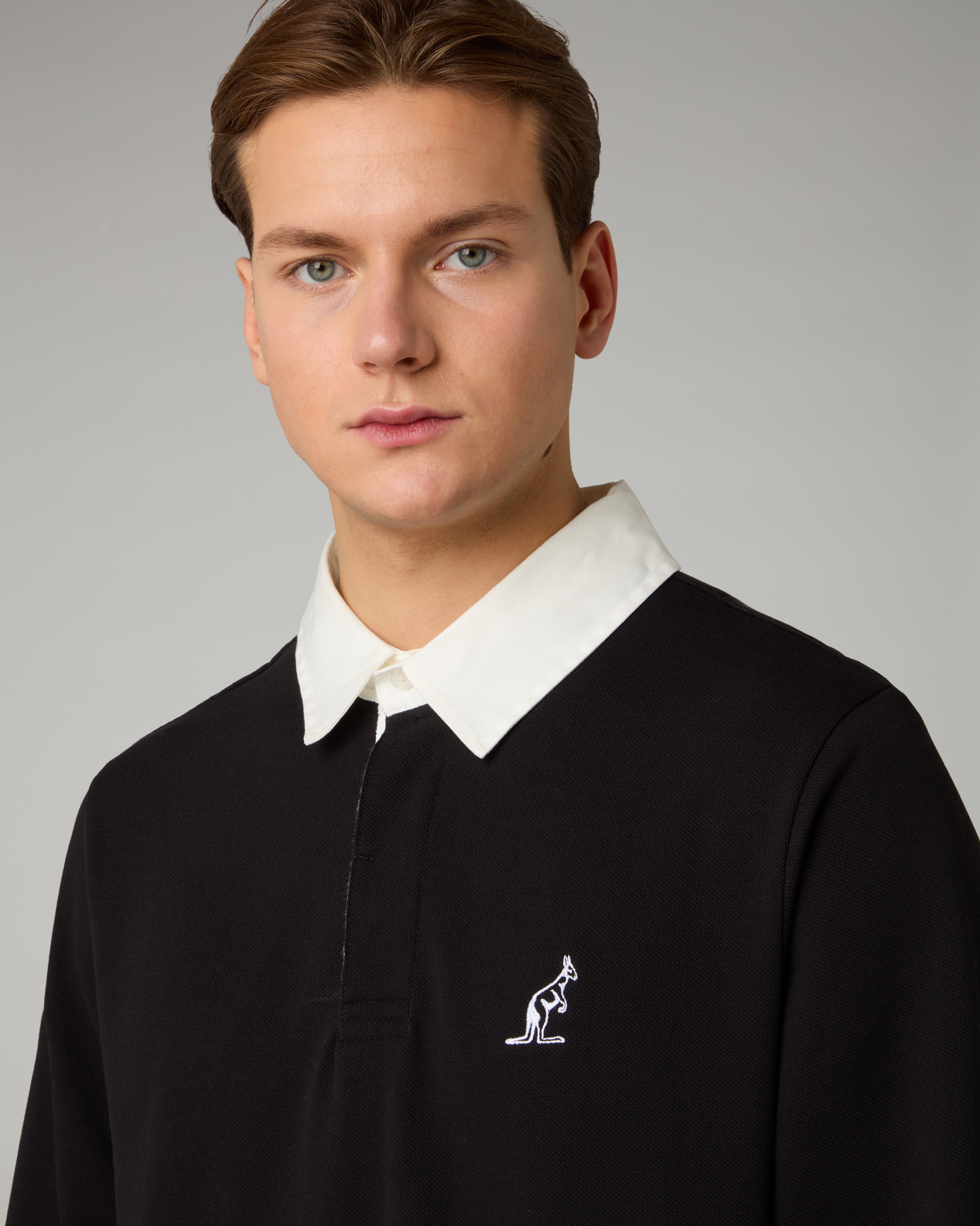 australian-academy-polo-shirt-polo-piquet-regular-nero image 4