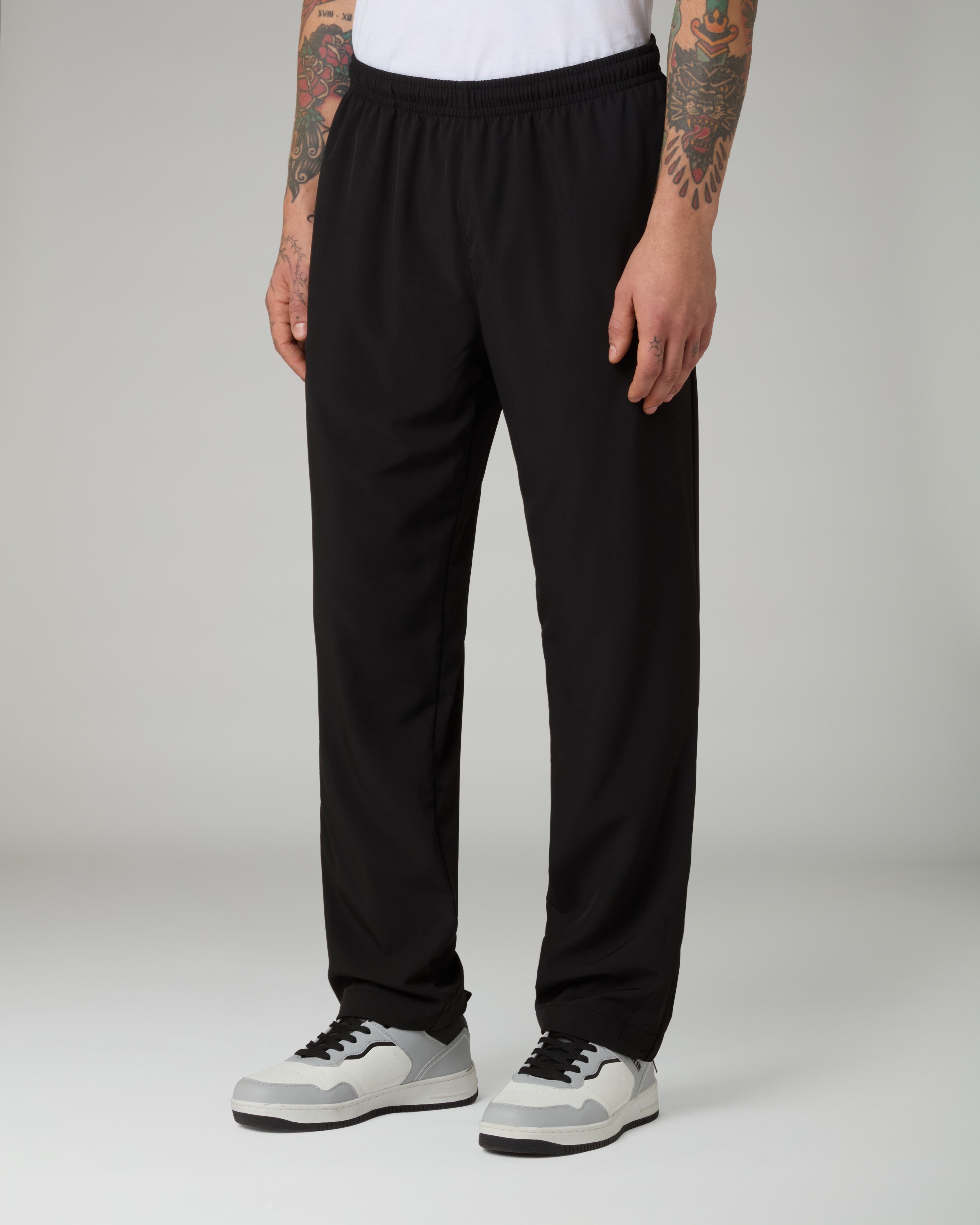 australian-classy-track-pant-nero-pantalone-slam-bi-elastico image 1