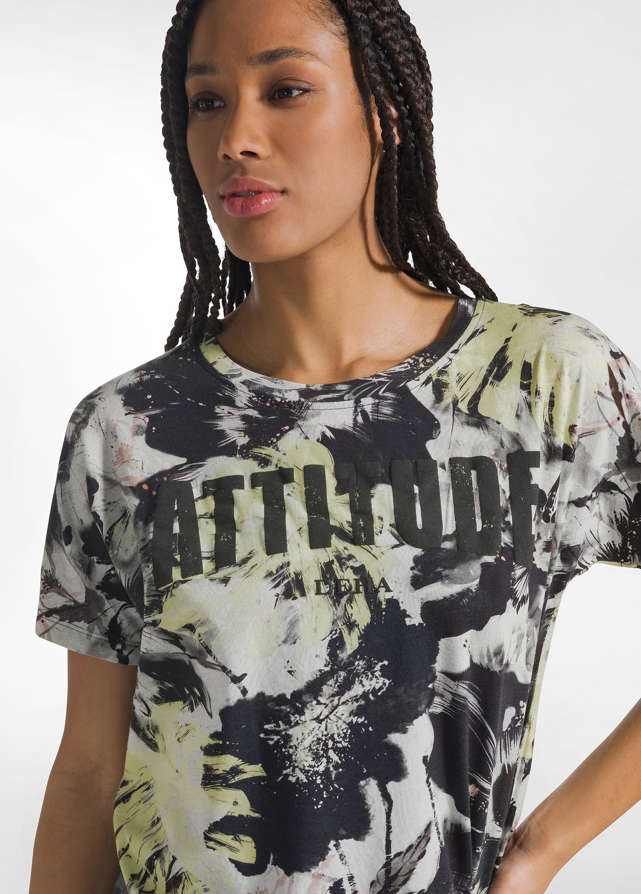deha-t-shirt-stampata-grigio-in-jersey-di-cotone-140-g image 3