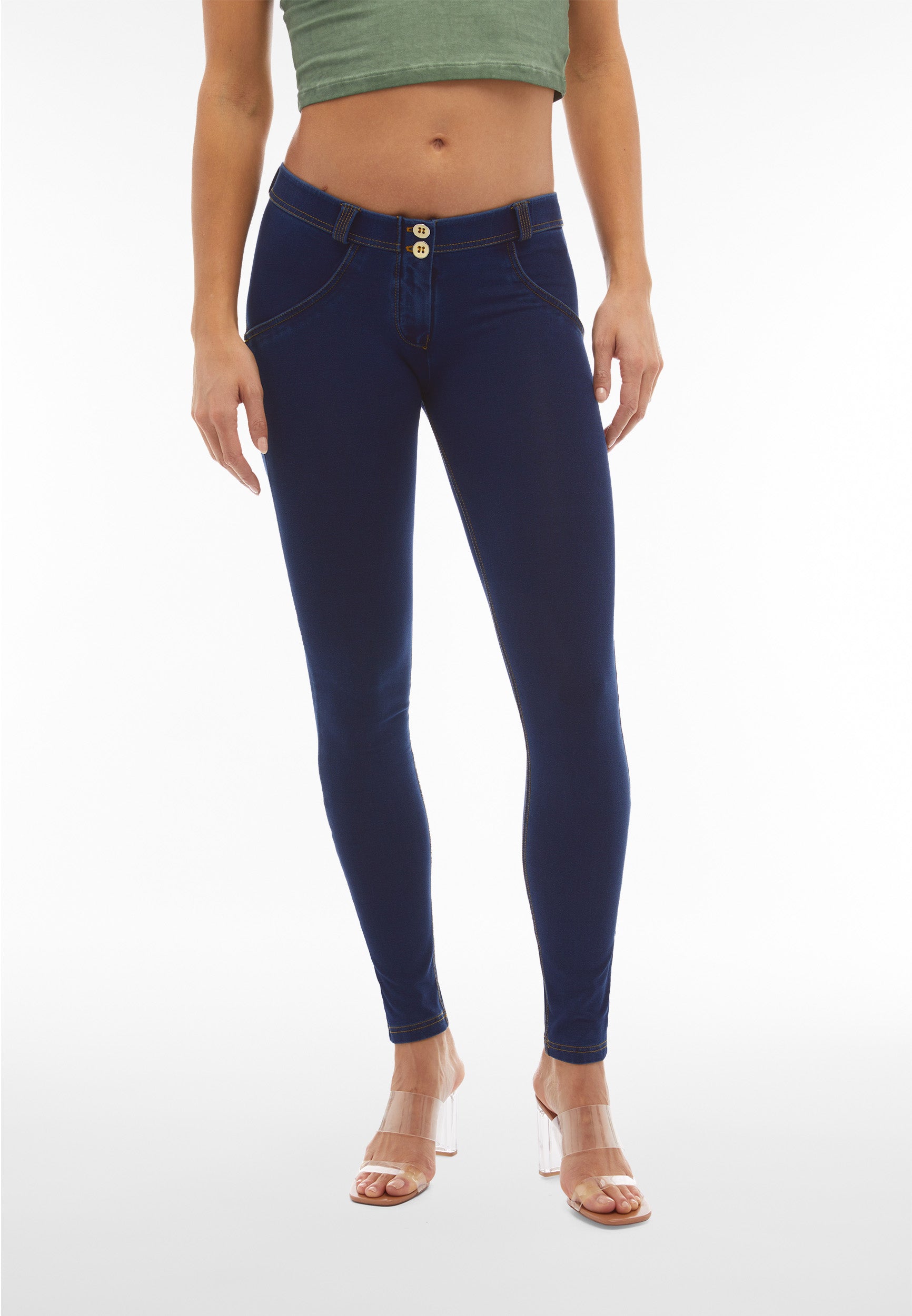 freddy-jeggings-push-up-wr-up-vita-bassa-in-jersey-organico-effetto-denim image 8