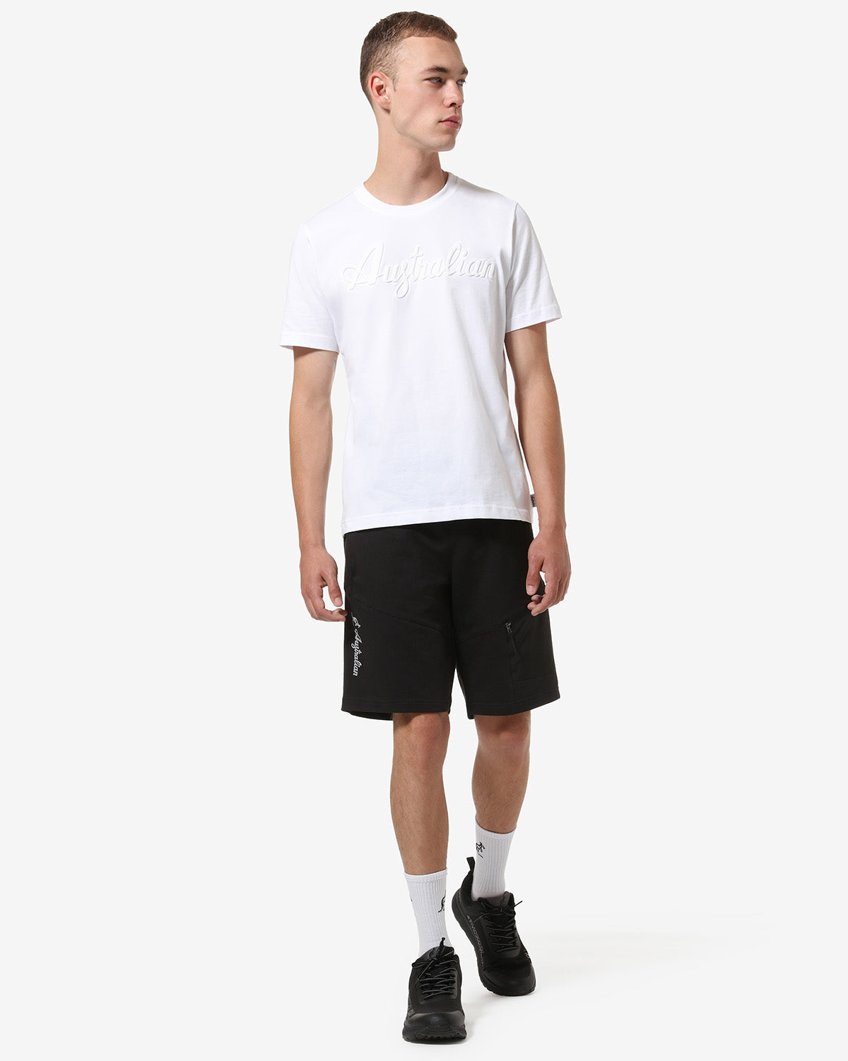 australian-gen-short-sportswear-short-felpa-nero image 2