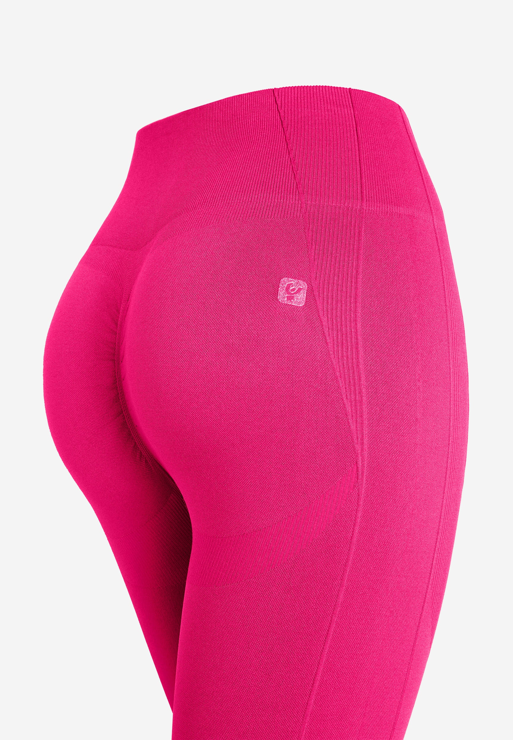 freddy-leggings-seamless-vita-alta-7-8-con-costina image 8