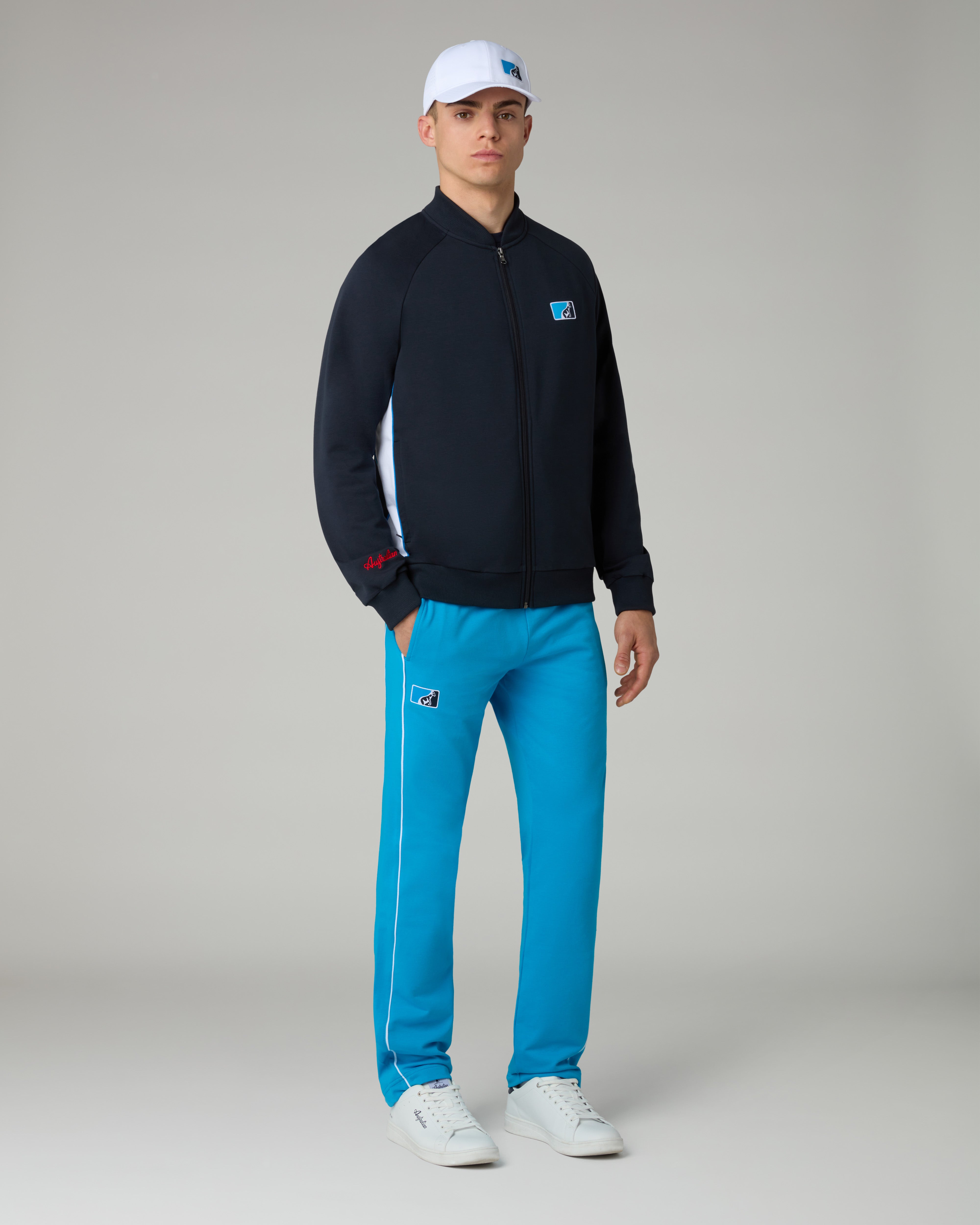 australian-league-track-pant-pantalone-felpa-con-piping image 2