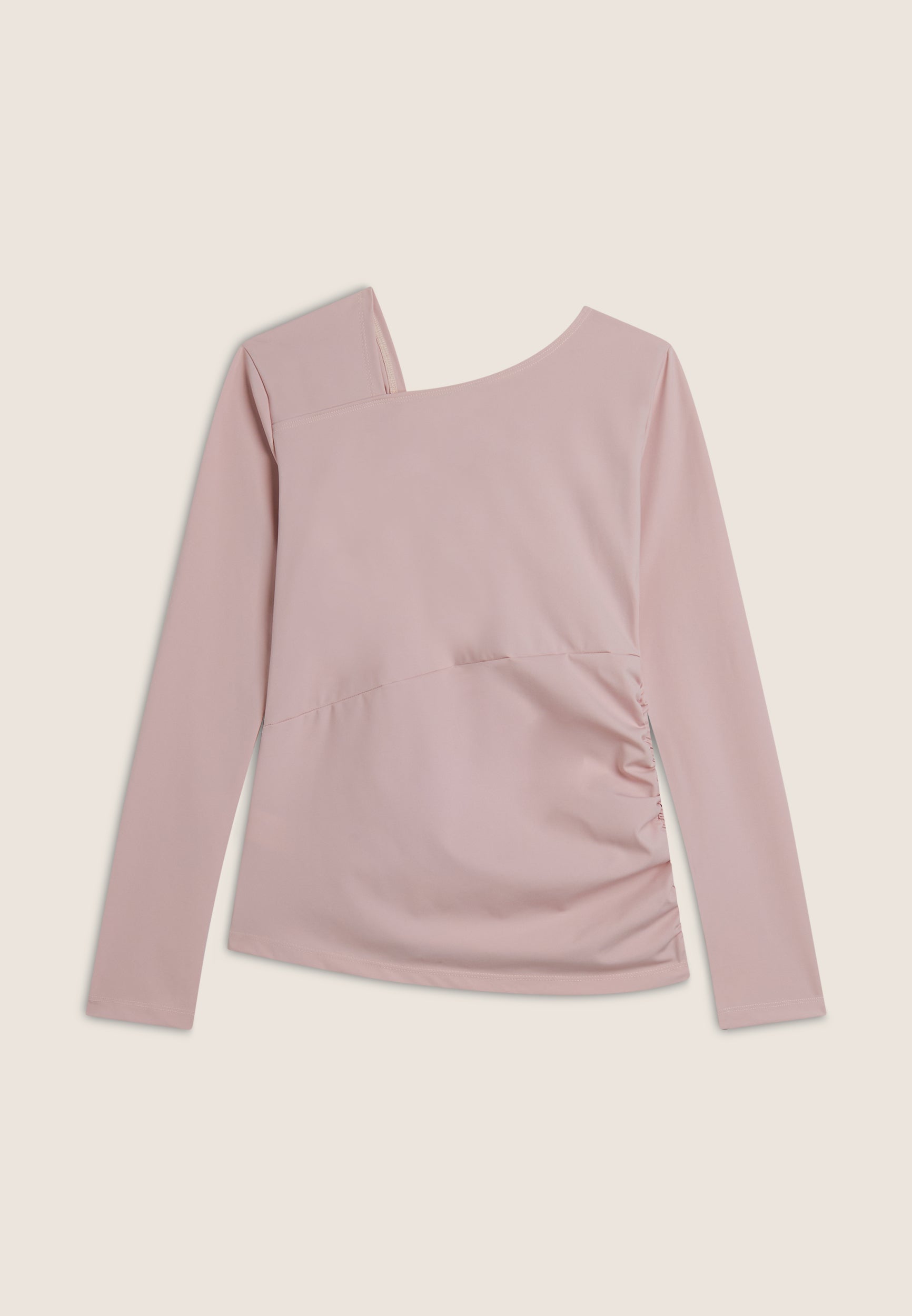 freddy-maglia-donna-manica-lunga-jersey-asimmetrica image 5
