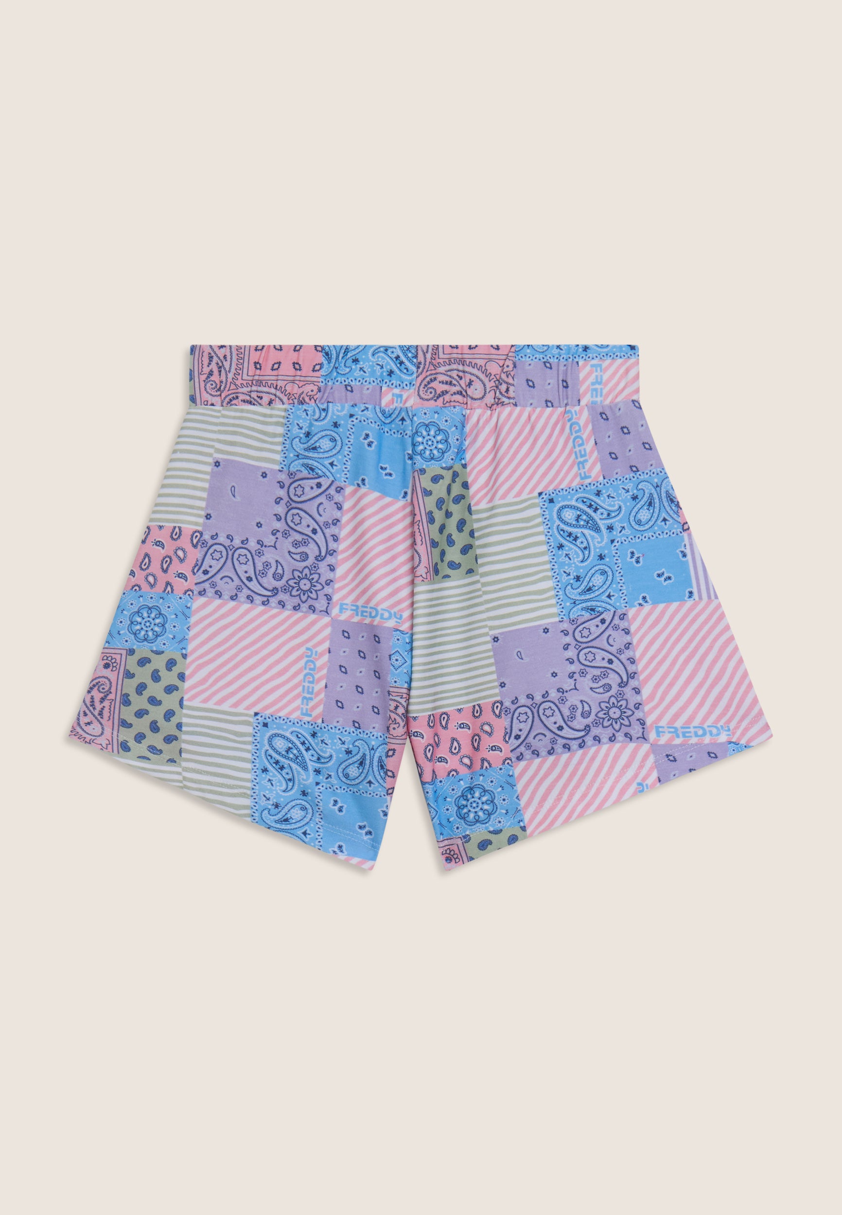 freddy-pantaloni-corti-bambina-e-ragazza-in-jersey-fantasia-mezza-coscia image 6