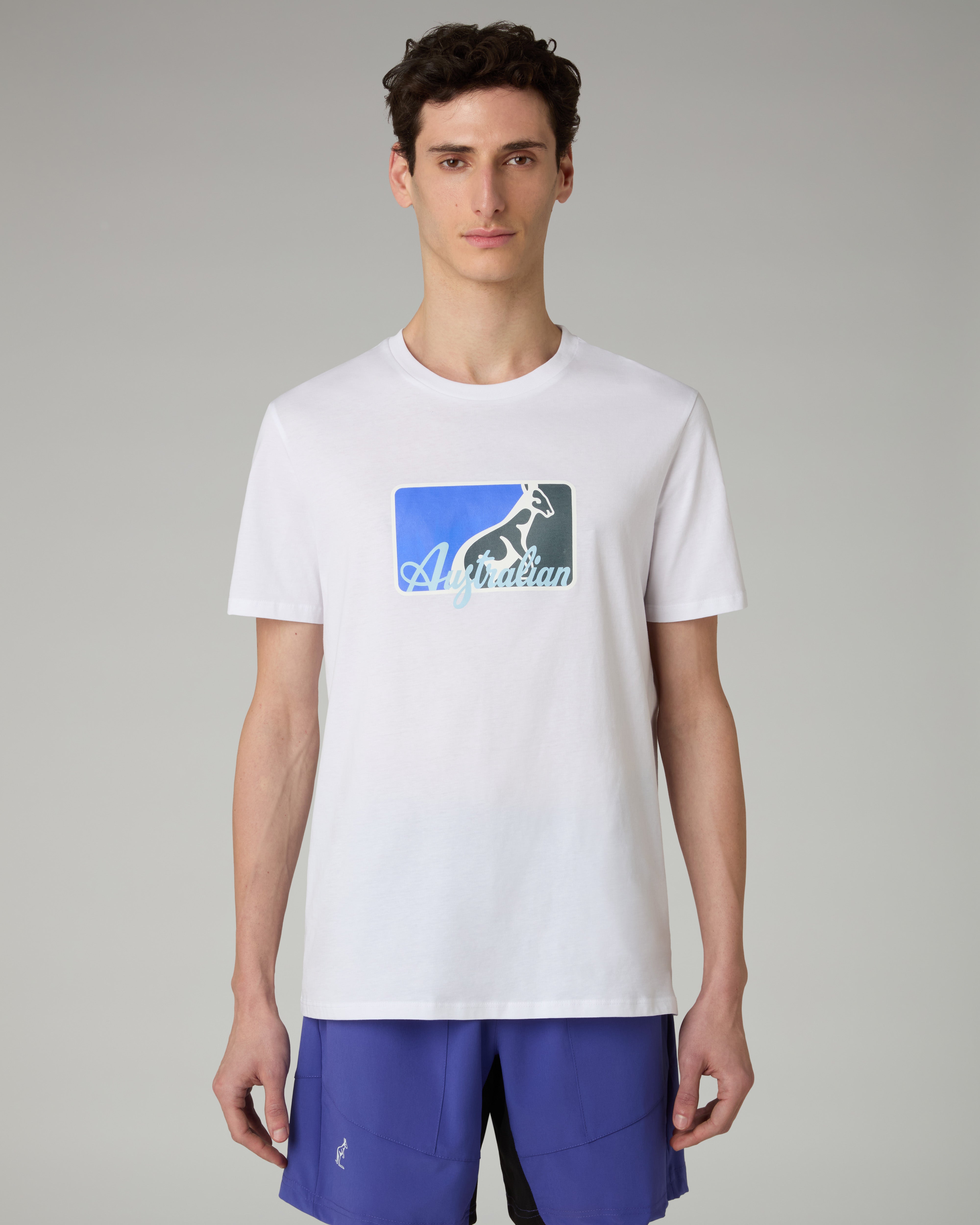 australian-league-cotton-t-shirt-t-shirt-uomo-in-cotone image 1