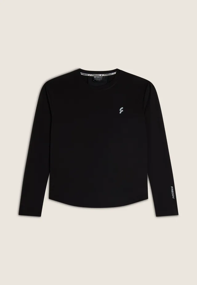 freddy-wr-up-t-shirt-uomo-manica-lunga-tecnica-con-inserto-mesh image 1