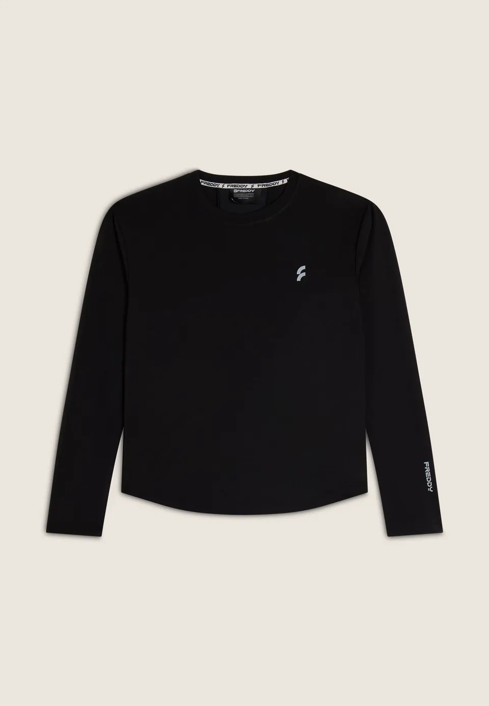 freddy-wr-up-t-shirt-uomo-manica-lunga-tecnica-con-inserto-mesh image 1