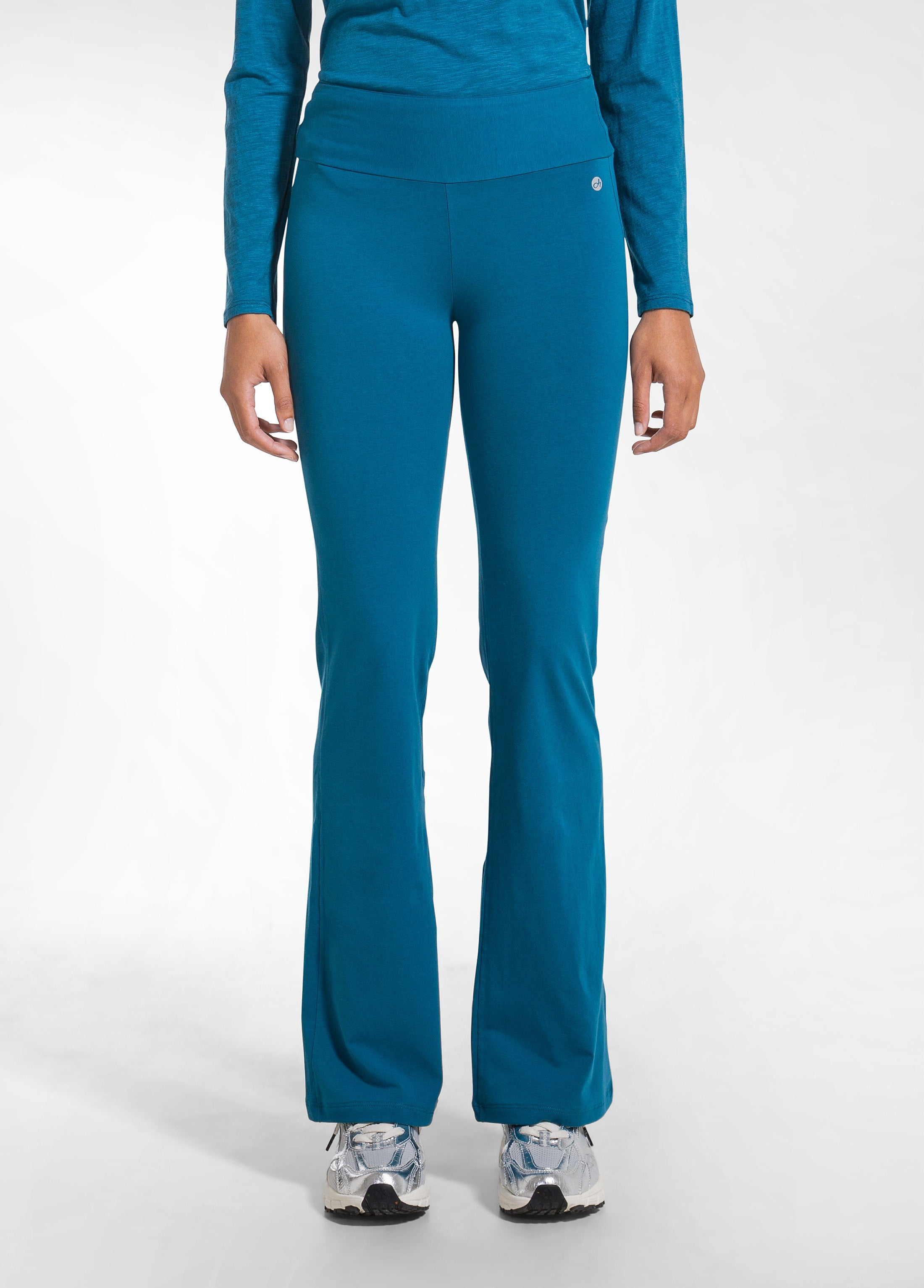 deha-panta-jazz-d42016-pantaloni-jazz-jersey-stretch-verde image 2