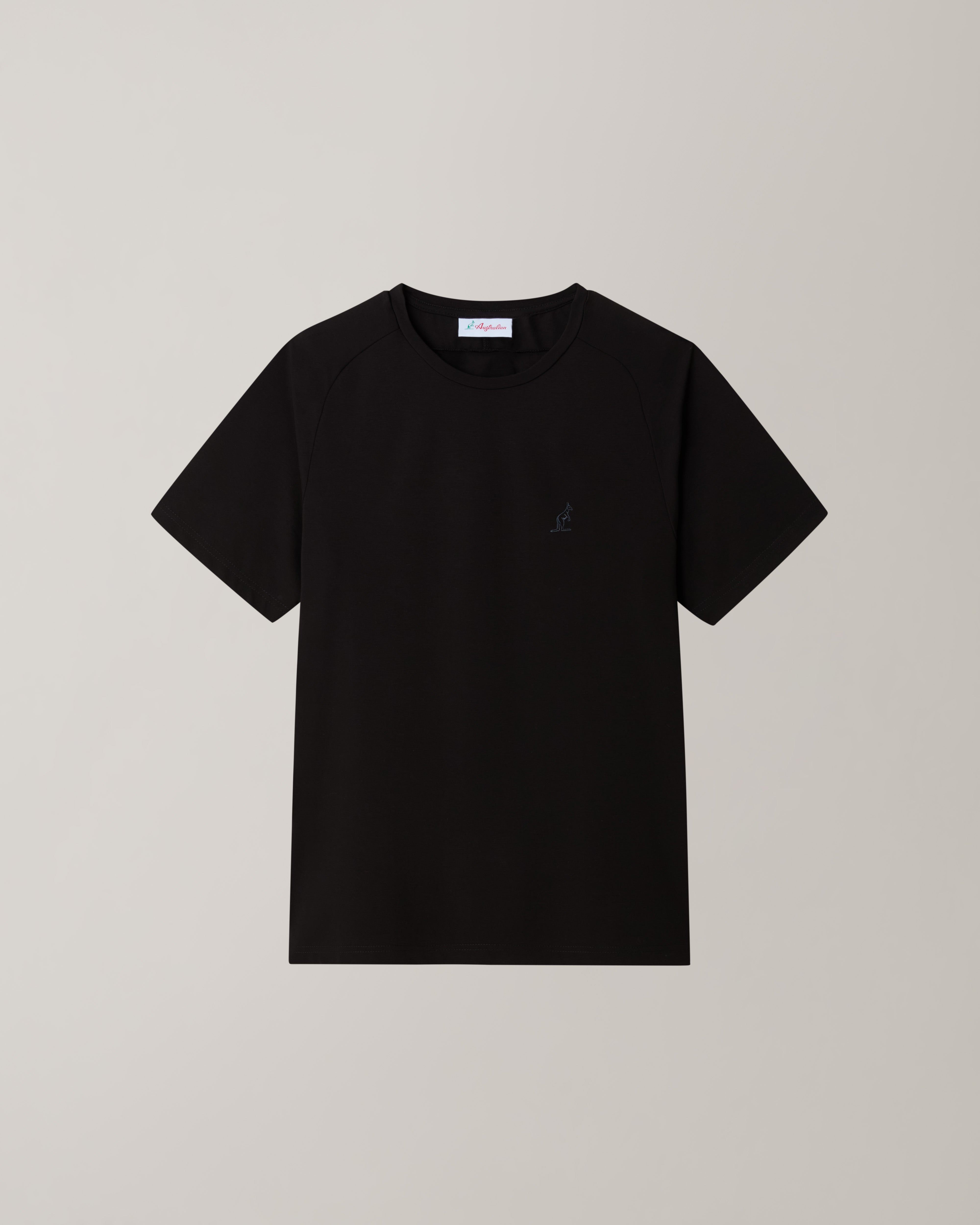 australian-poison-t-shirt-maglietta-flow-interlock-nero-made-in-italy image 6