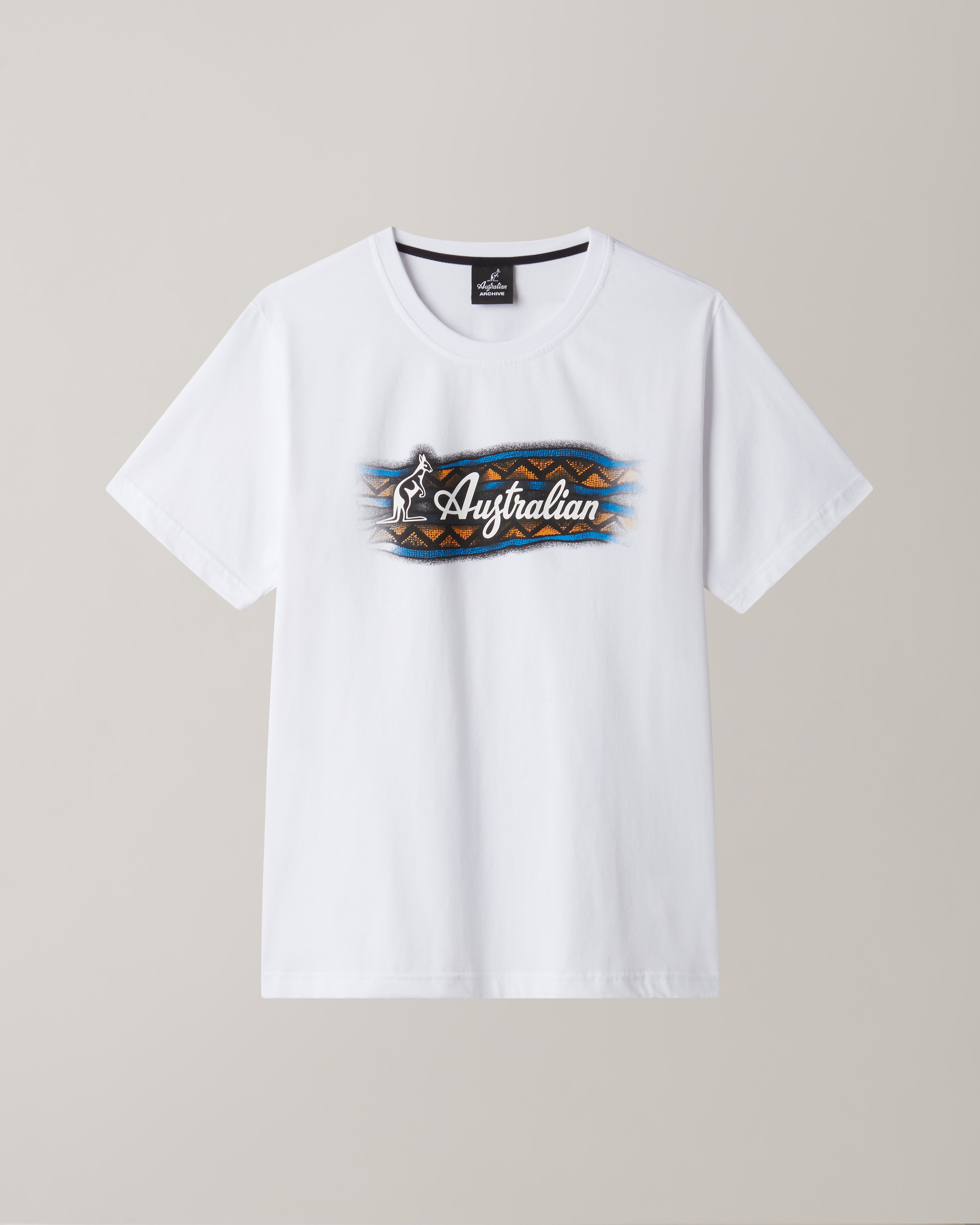 australian-mistero-cotton-t-shirt-t-shirt-bianca-stampa-serigrafica image 5