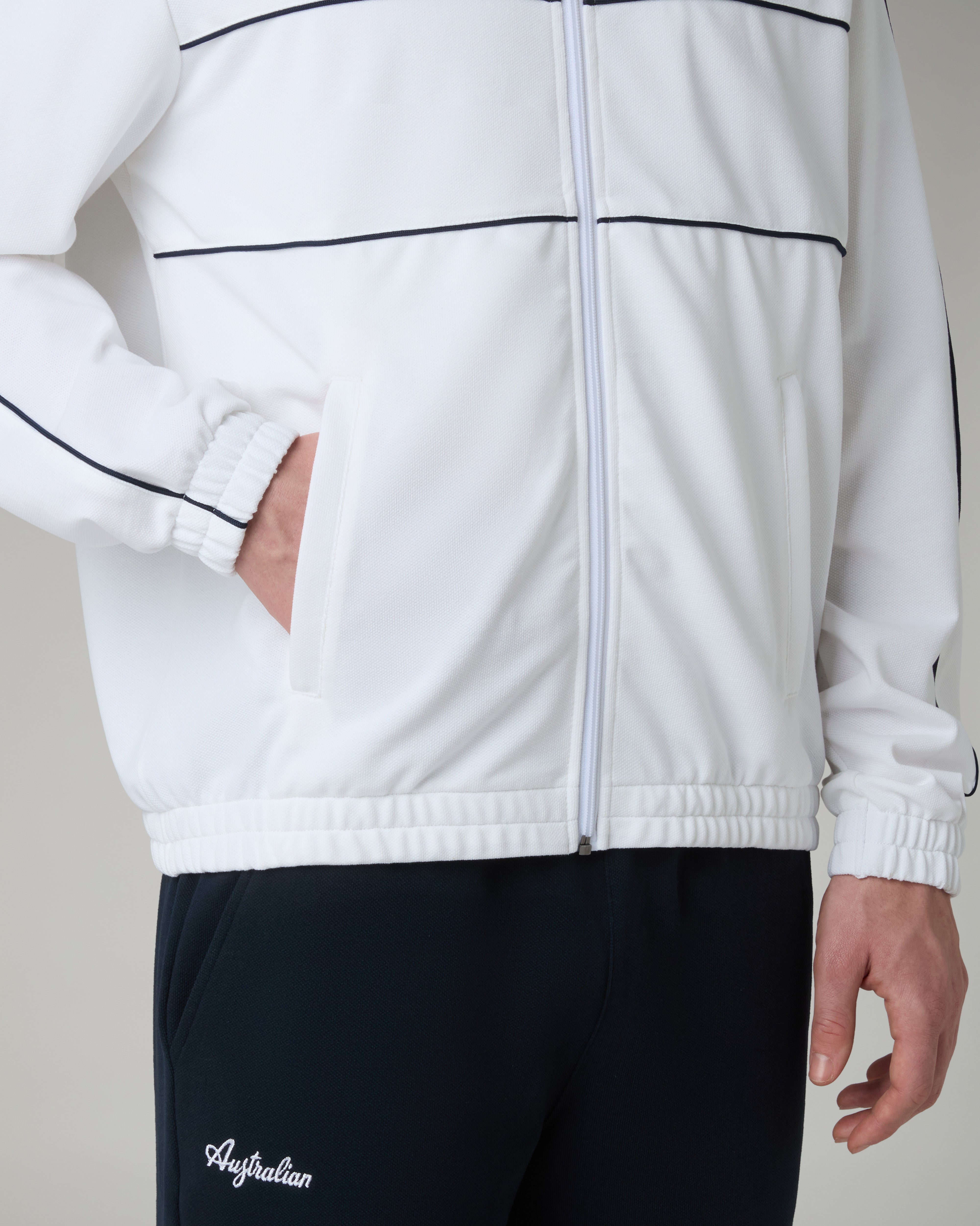 australian-mycon-piquet-tracksuit-tuta-completa-bianca image 5