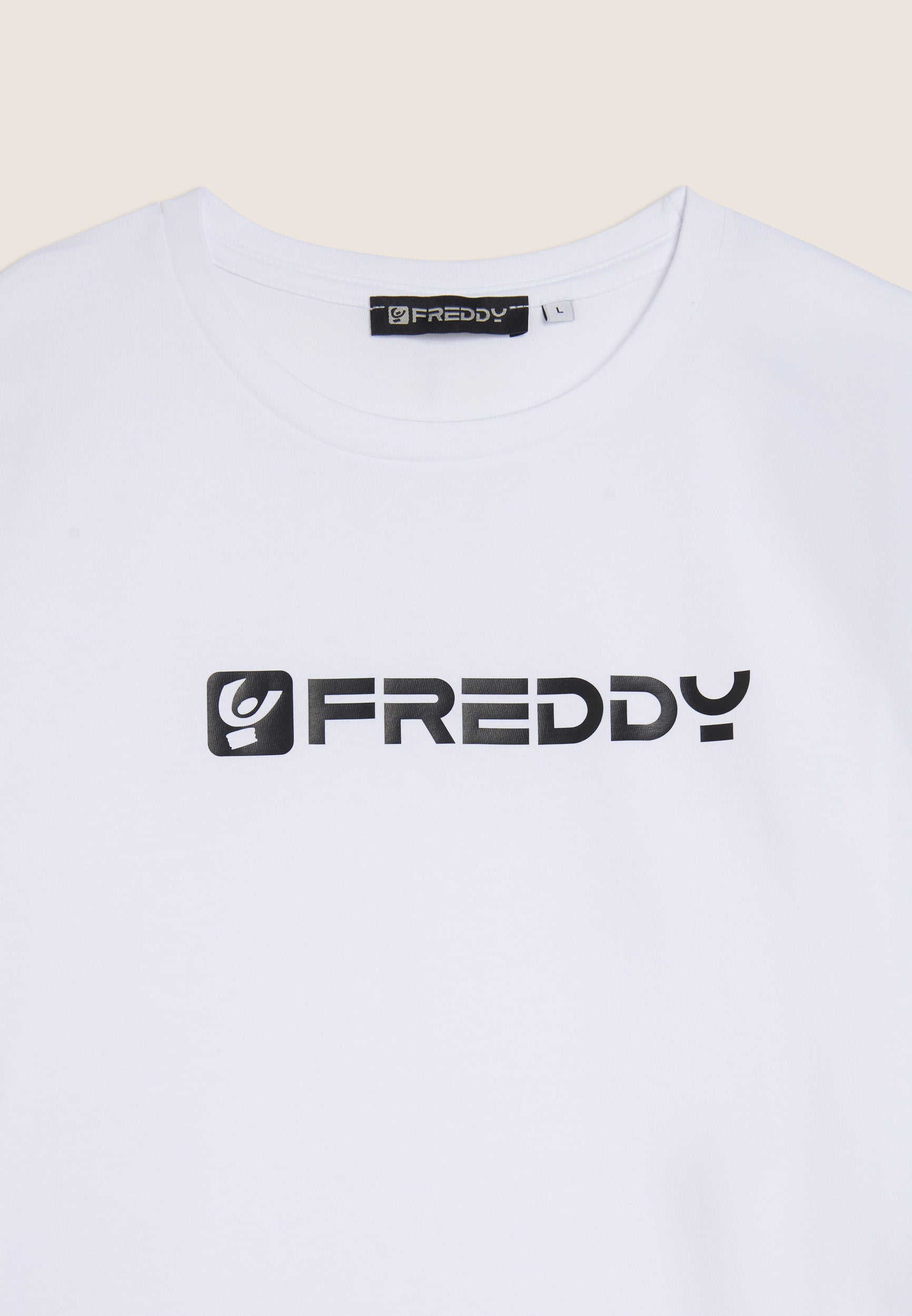 freddy-t-shirt-basic-uomo-in-100-cotone-fit-regular-girocollo image 6