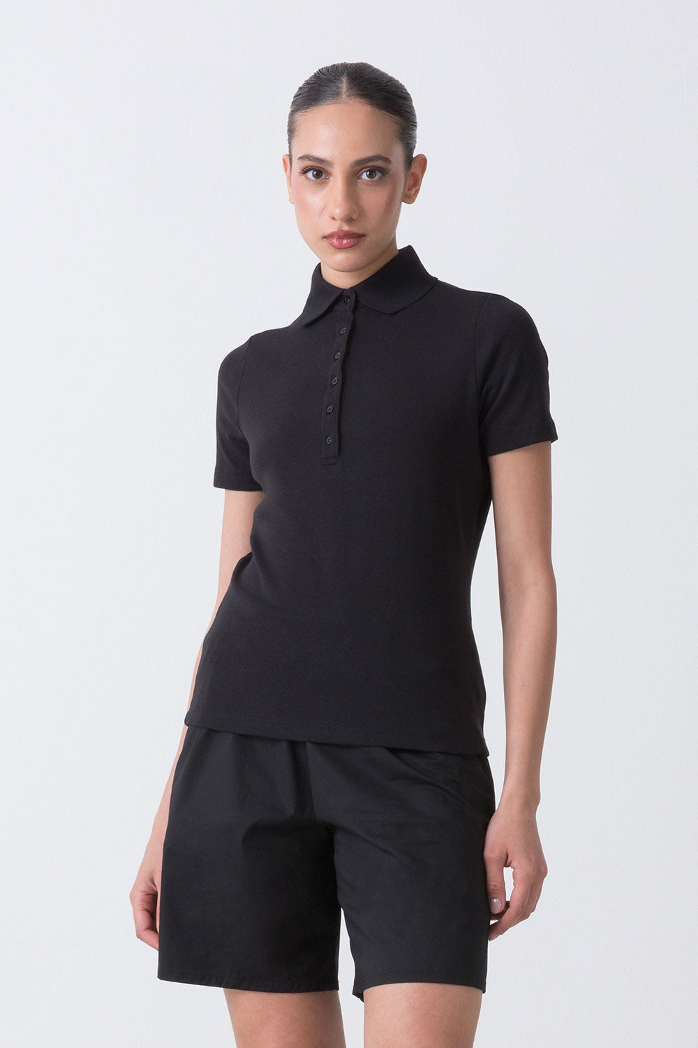 dimensione-danza-city-polo-a-maniche-corte-con-colletto-alto-donna image 6