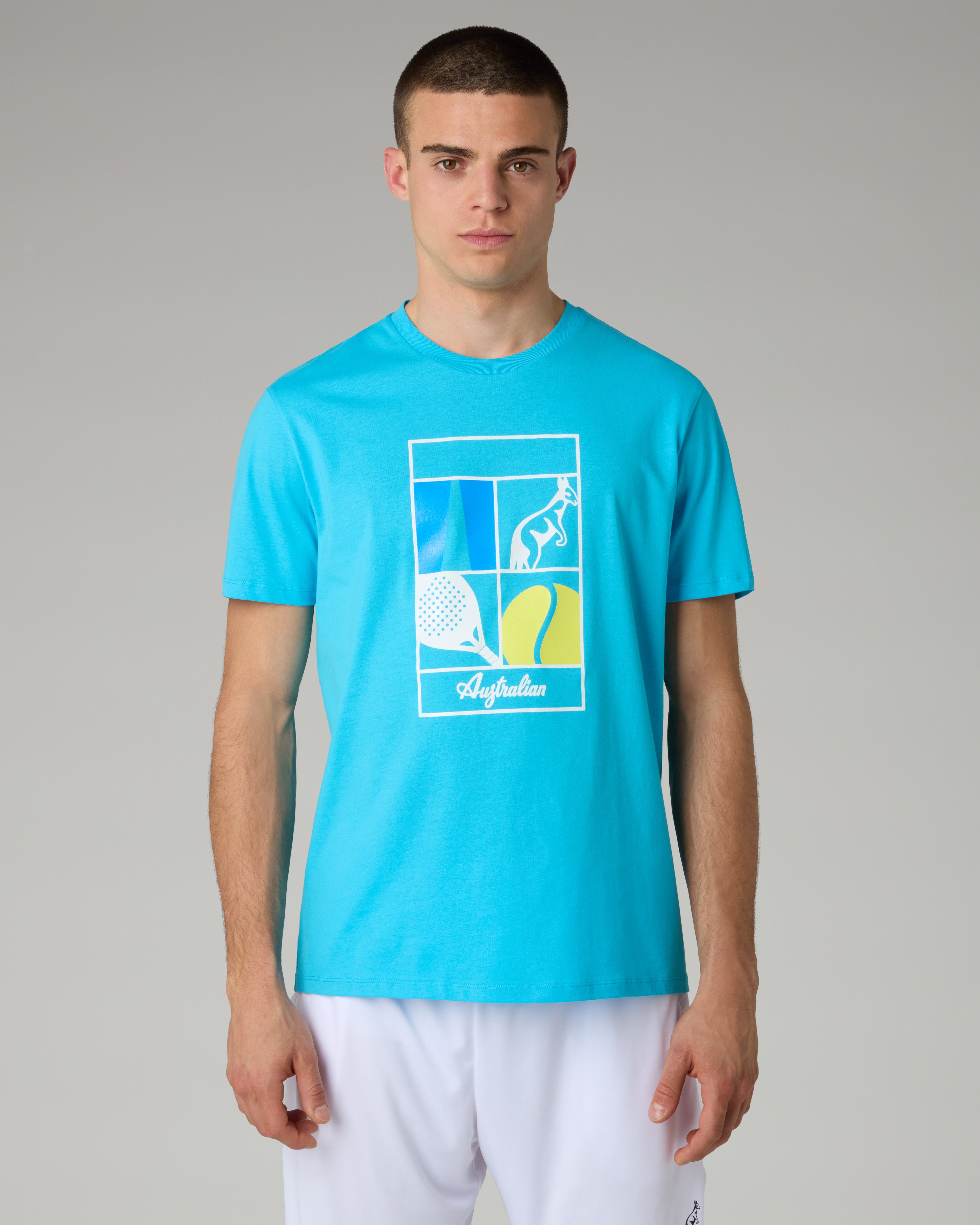 australian-meridiana-t-shirt-cotone-regular-padel-made-in-italy image 1