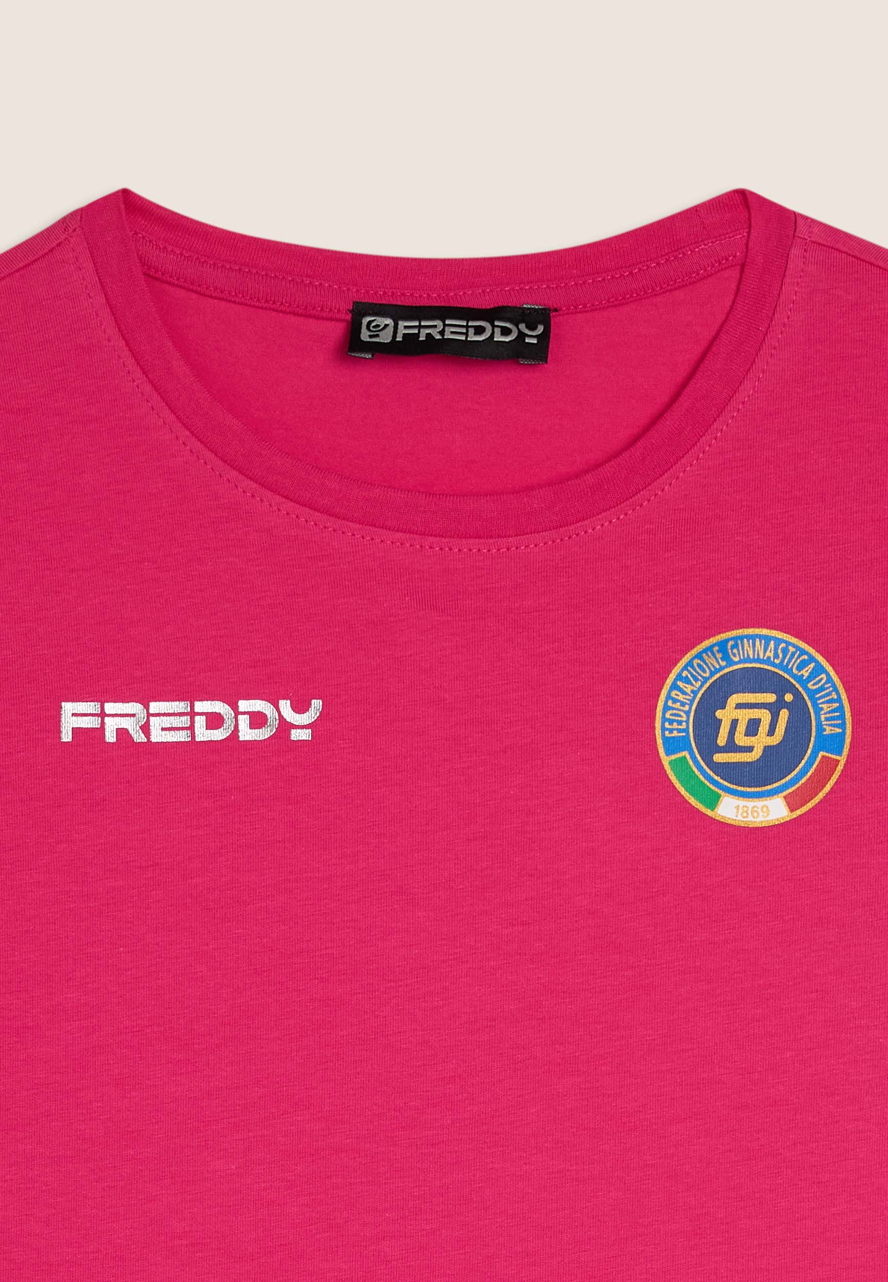 freddy-t-shirt-fgi-bambina-in-jersey-stretch-merchandise-ufficiale image 3