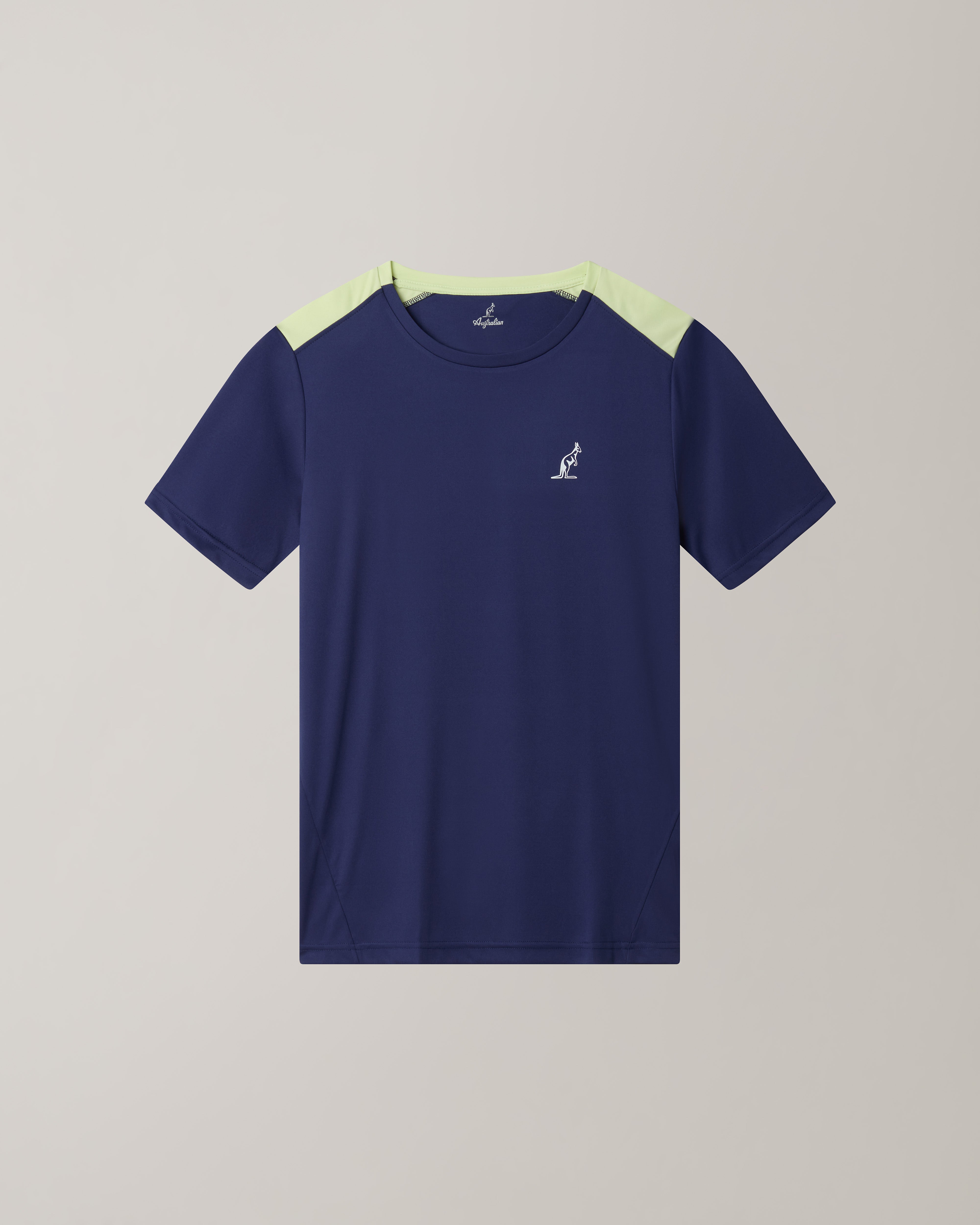australian-energy-t-shirt-maglia-tennis-ace-traspirante-blu-como image 5