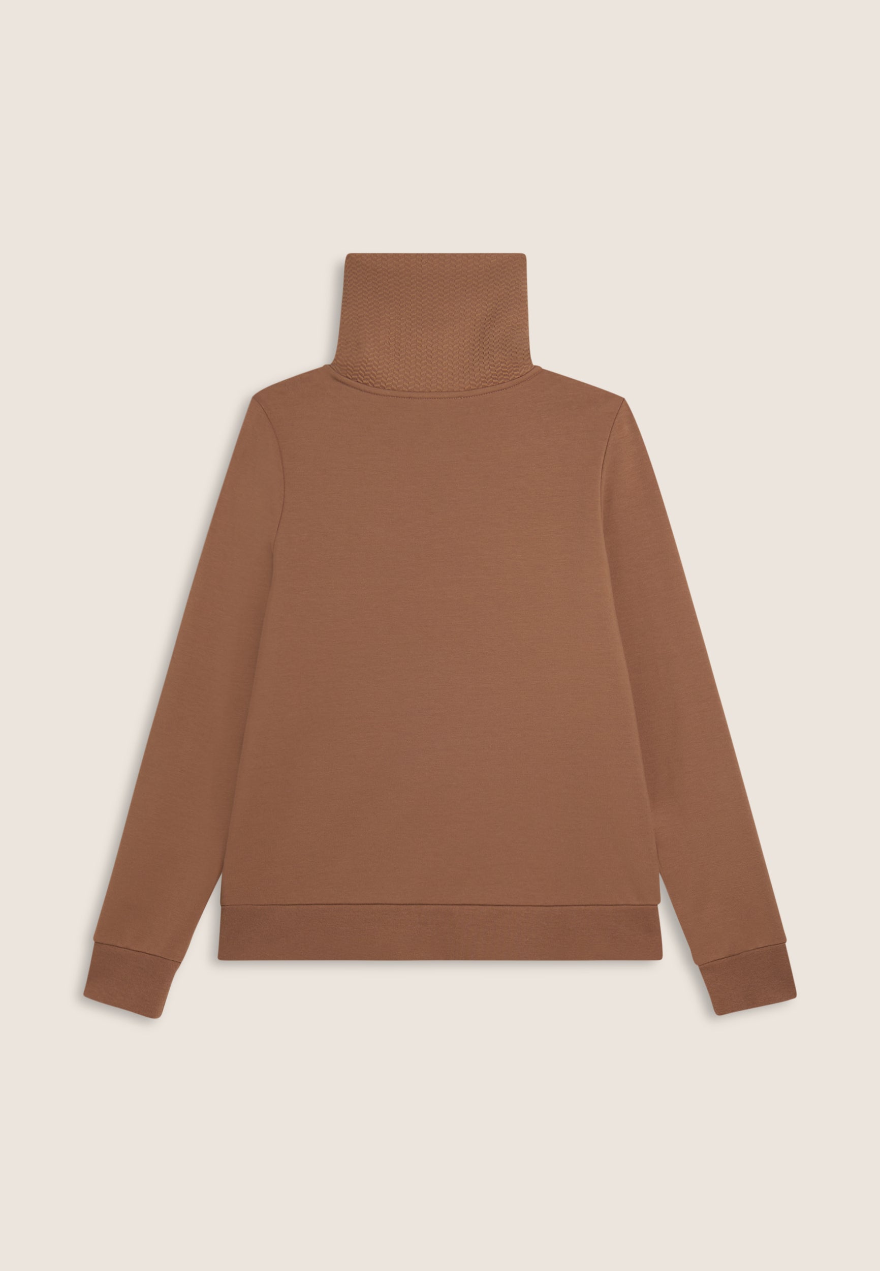 freddy-felpa-donna-full-zip-collo-alto-con-inserti-micro-trecce image 7