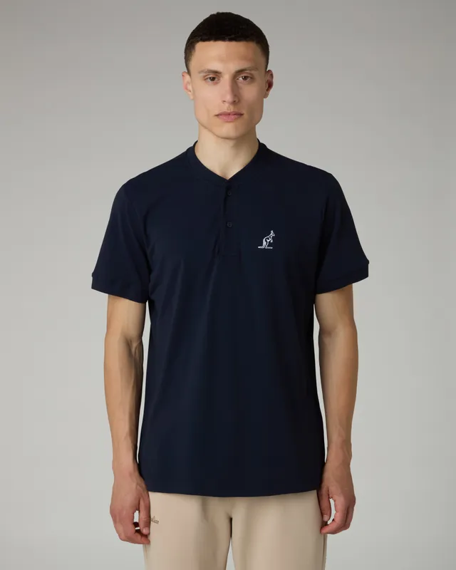 australian-style-polo-shirt-polo-piquet-tecnico-blu-navy-regular-fit image 1