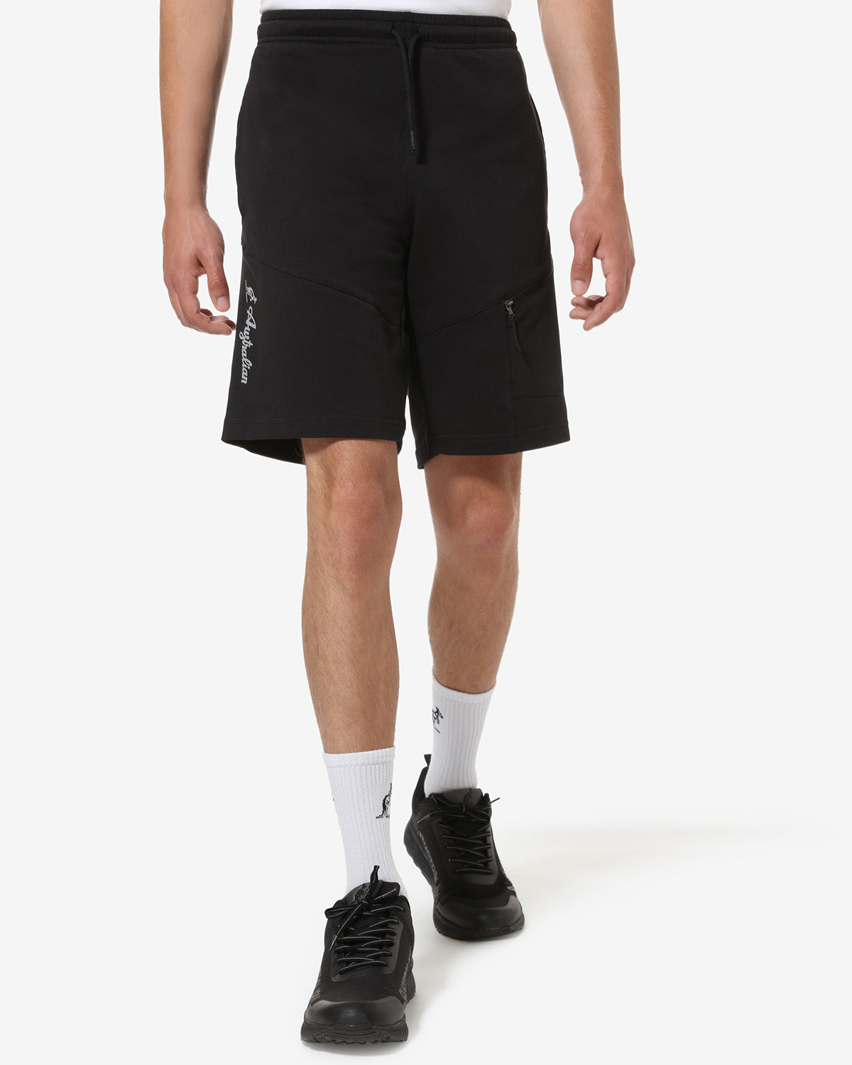 australian-gen-short-sportswear-short-felpa-nero image 1