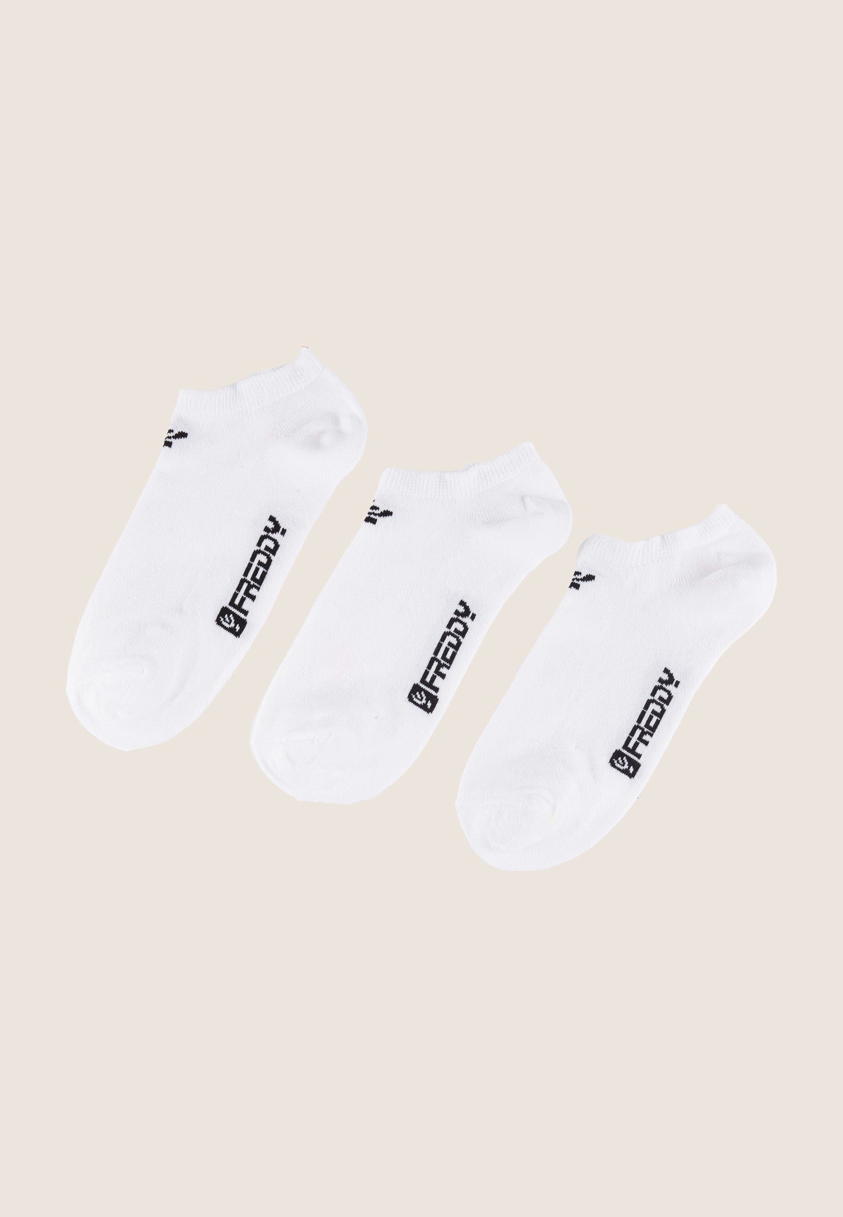 freddy-pack-3-calzini-fantasmino-donna-in-misto-cotone image 3