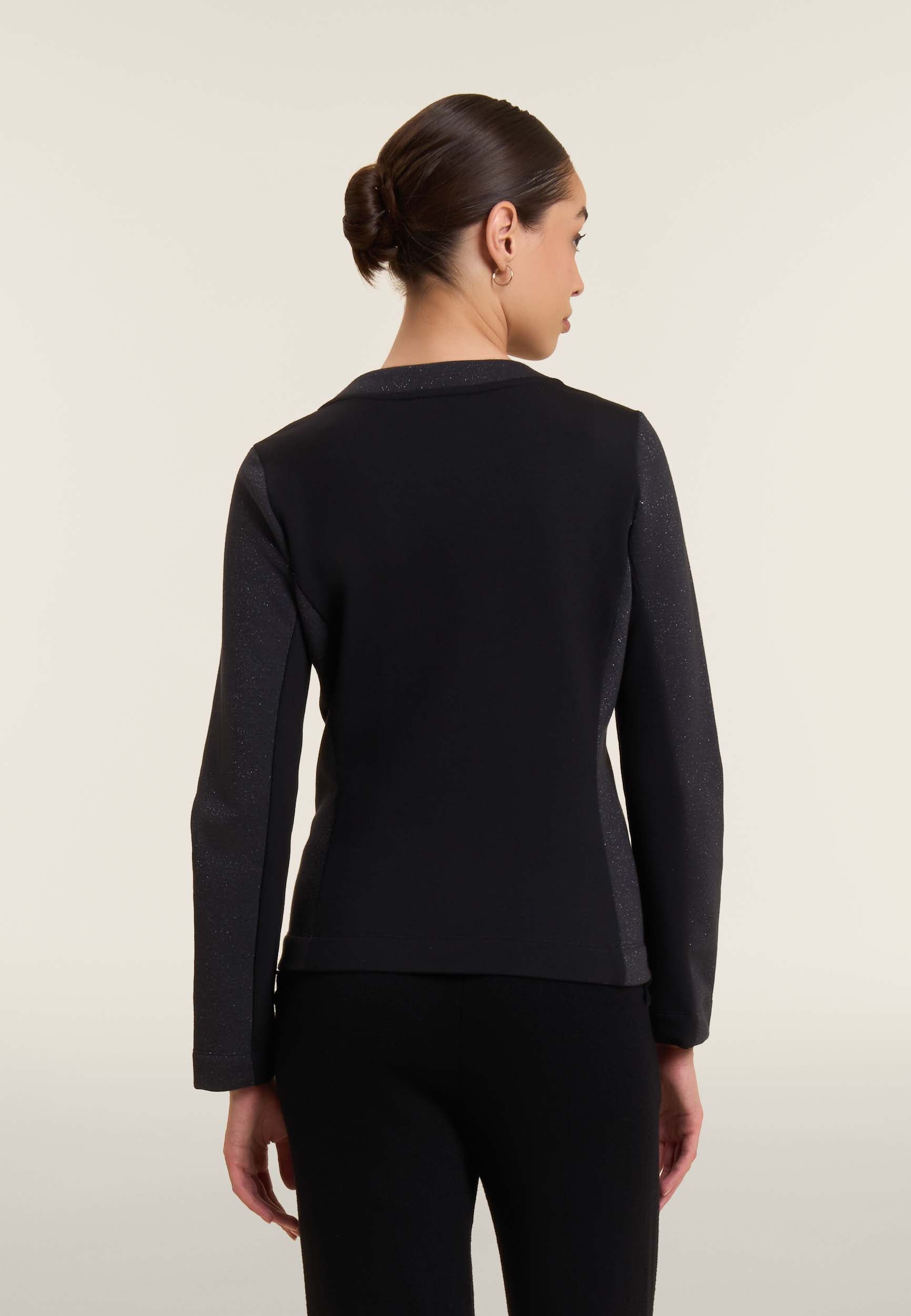 freddy-felpa-donna-full-zip-fronte-m-lange-lurex image 3