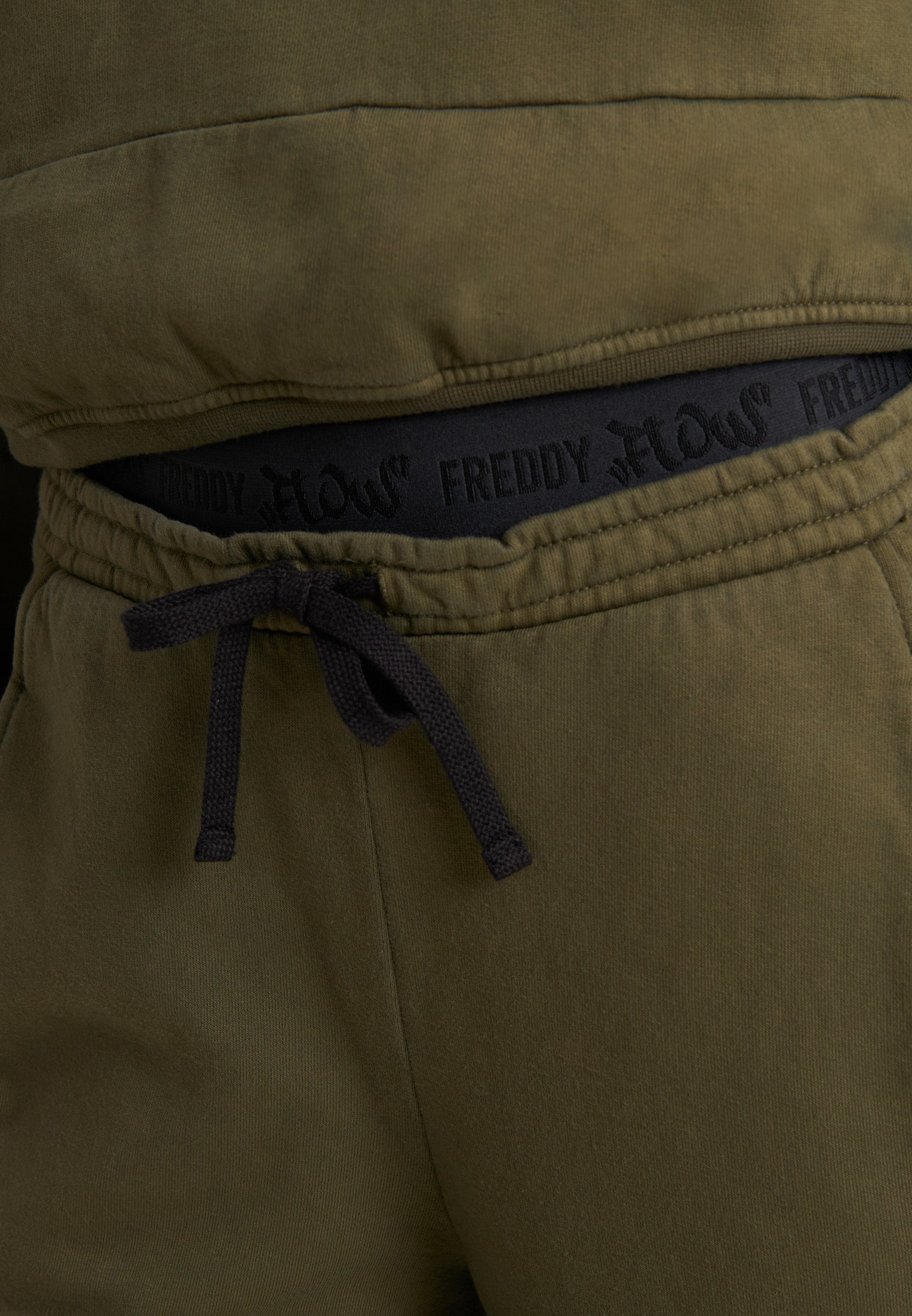 freddy-pantaloni-wide-leg-in-felpa-con-stampa-flow image 4