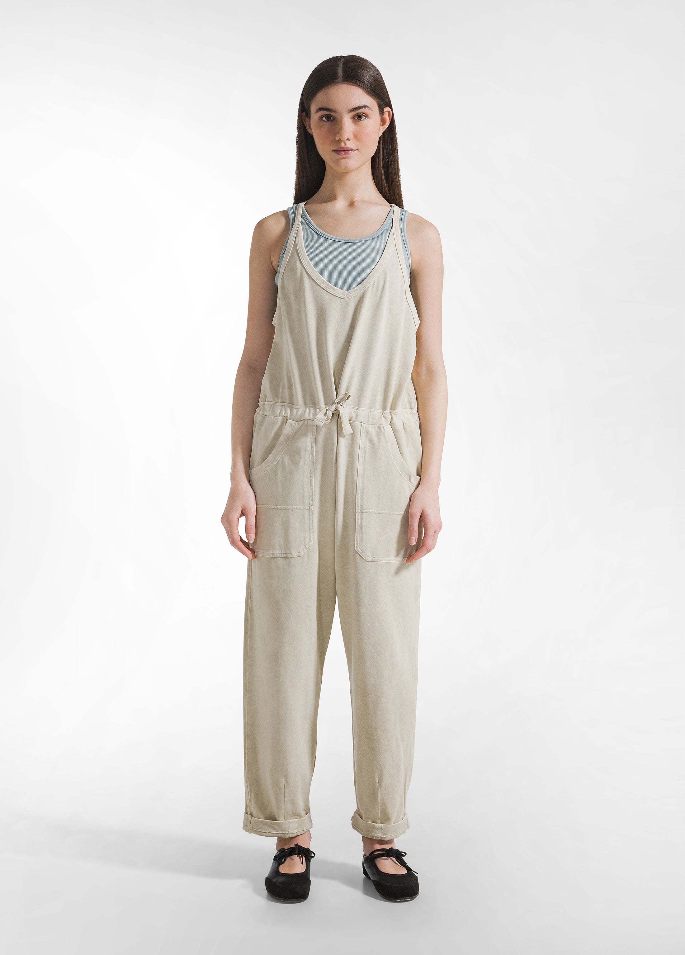 deha-tuta-intera-in-jersey-marmorizzato-beige image 2