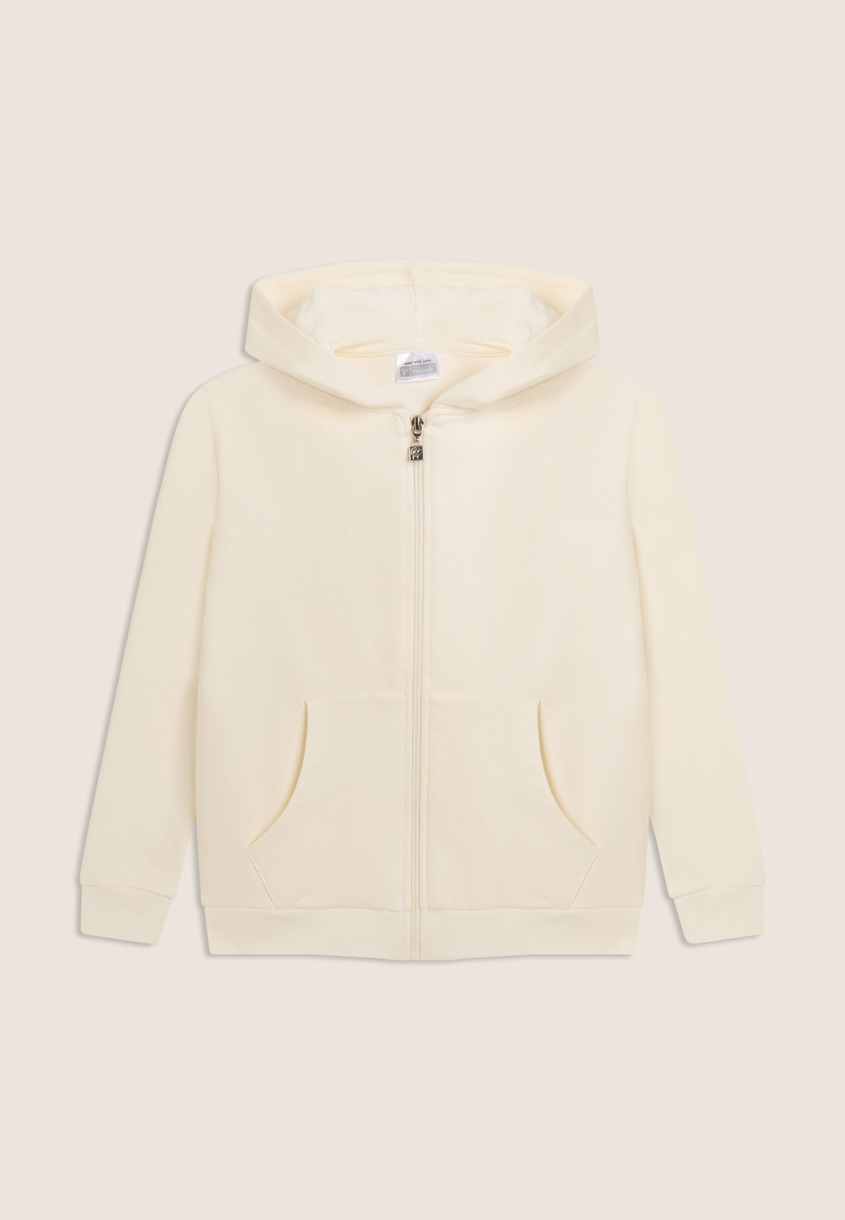 freddy-felpa-junior-full-zip-con-cappuccio-e-logo-gommato image 4