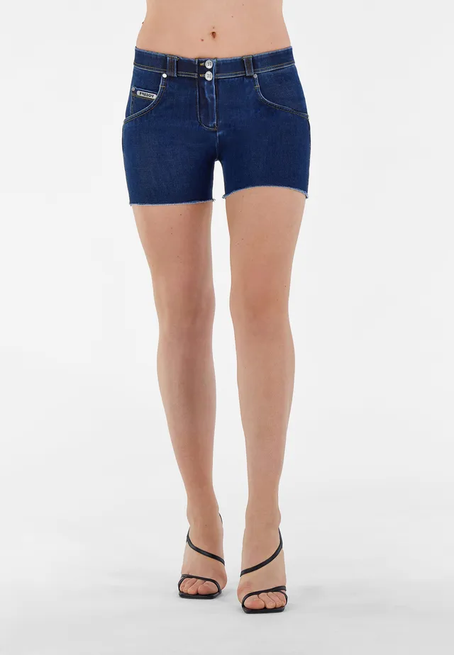 freddy-wr-up-shorts-push-up-sfrangiati-vita-regular-denim-ecologico image 1