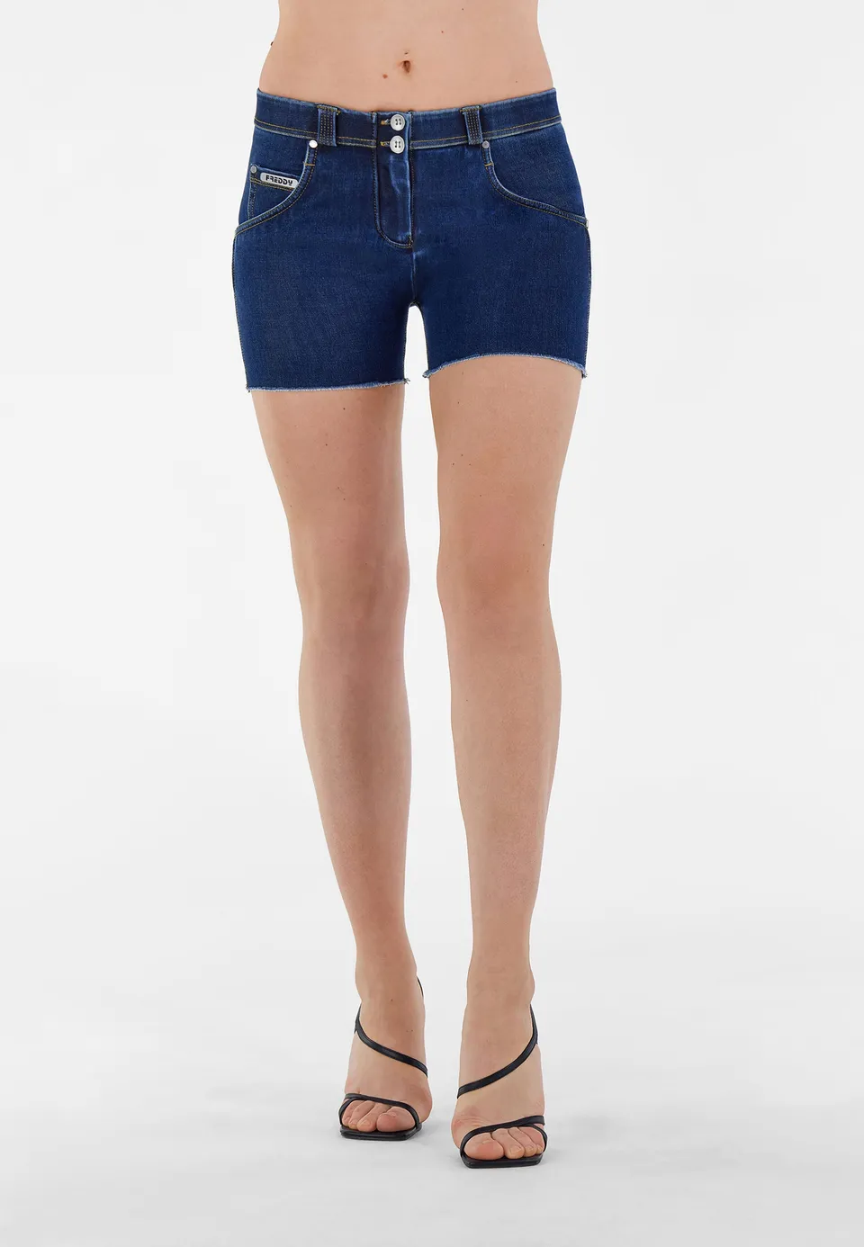 freddy-wr-up-shorts-push-up-sfrangiati-vita-regular-denim-ecologico image 1