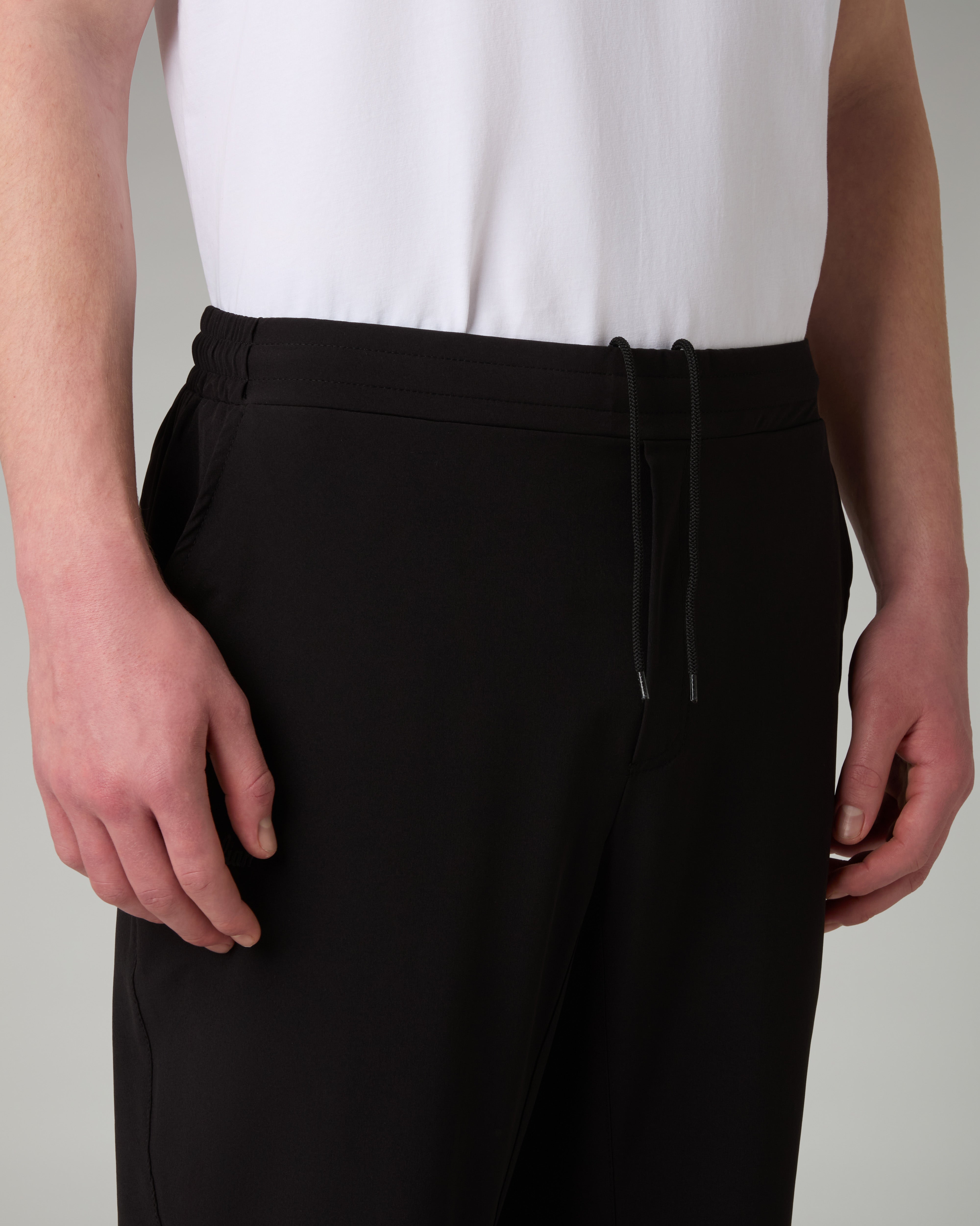 australian-doric-move-tracksuit-tuta-nera-bi-elastica-slam-sfoderata image 6