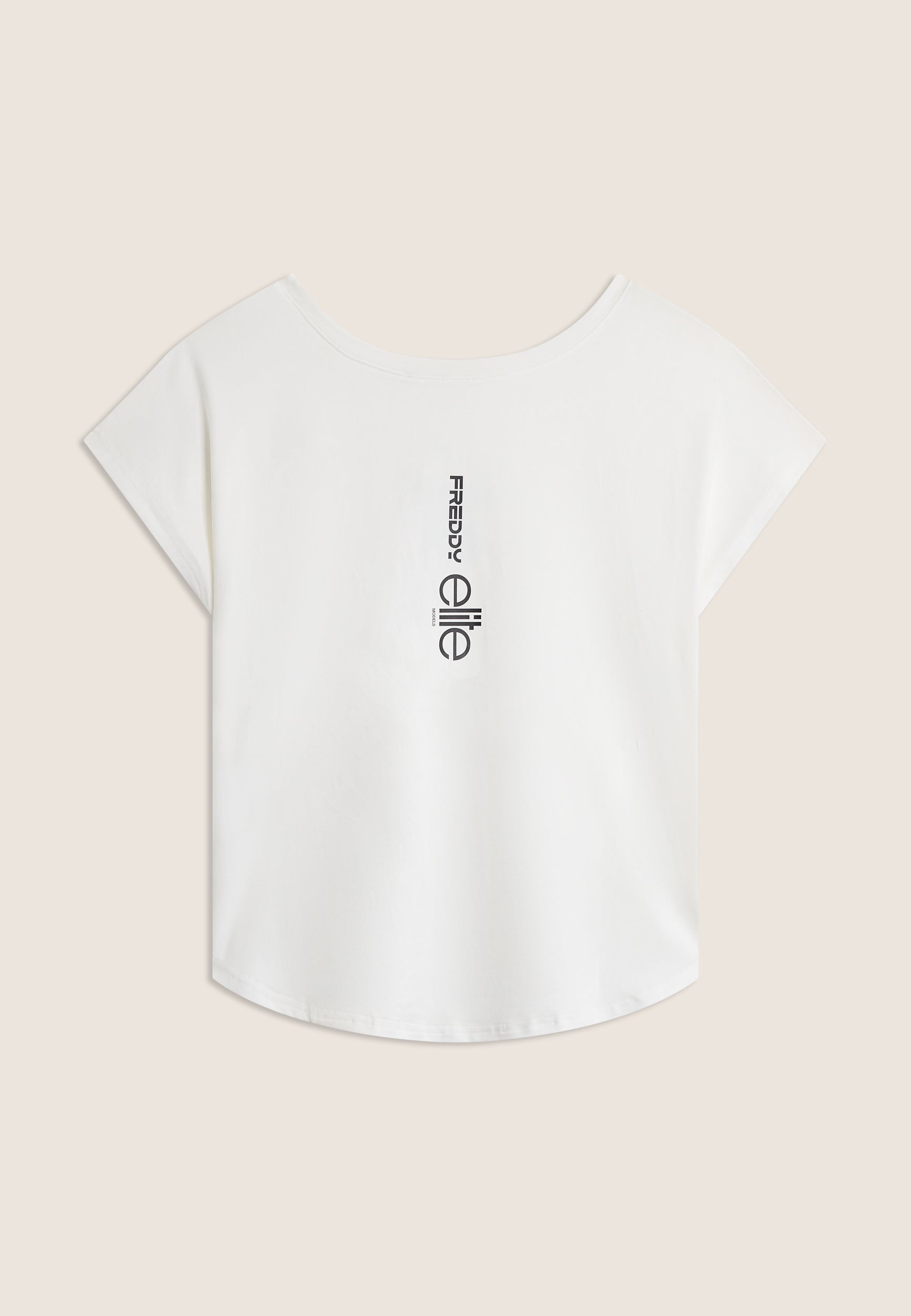 freddy-x-elite-t-shirt-bi-fronte-donna-in-jersey-di-cotone-elasticizzato image 2