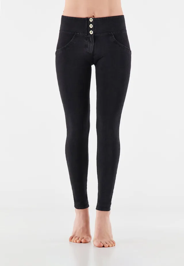 freddy-wr-up-jeggings-push-up-skinny-vita-media-in-cotone-organico image 1