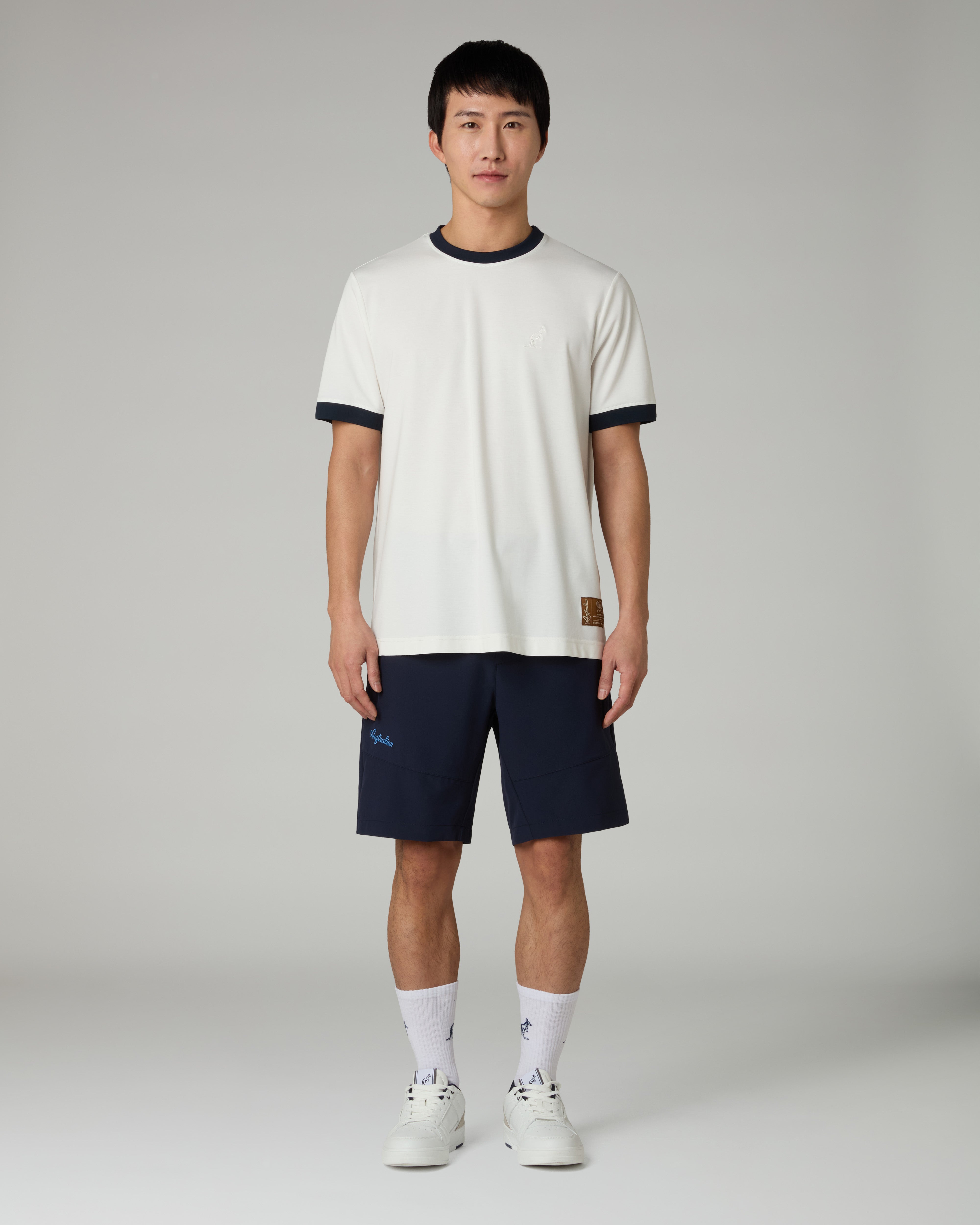 australian-flowline-t-shirt-maglia-sportiva-latte image 2