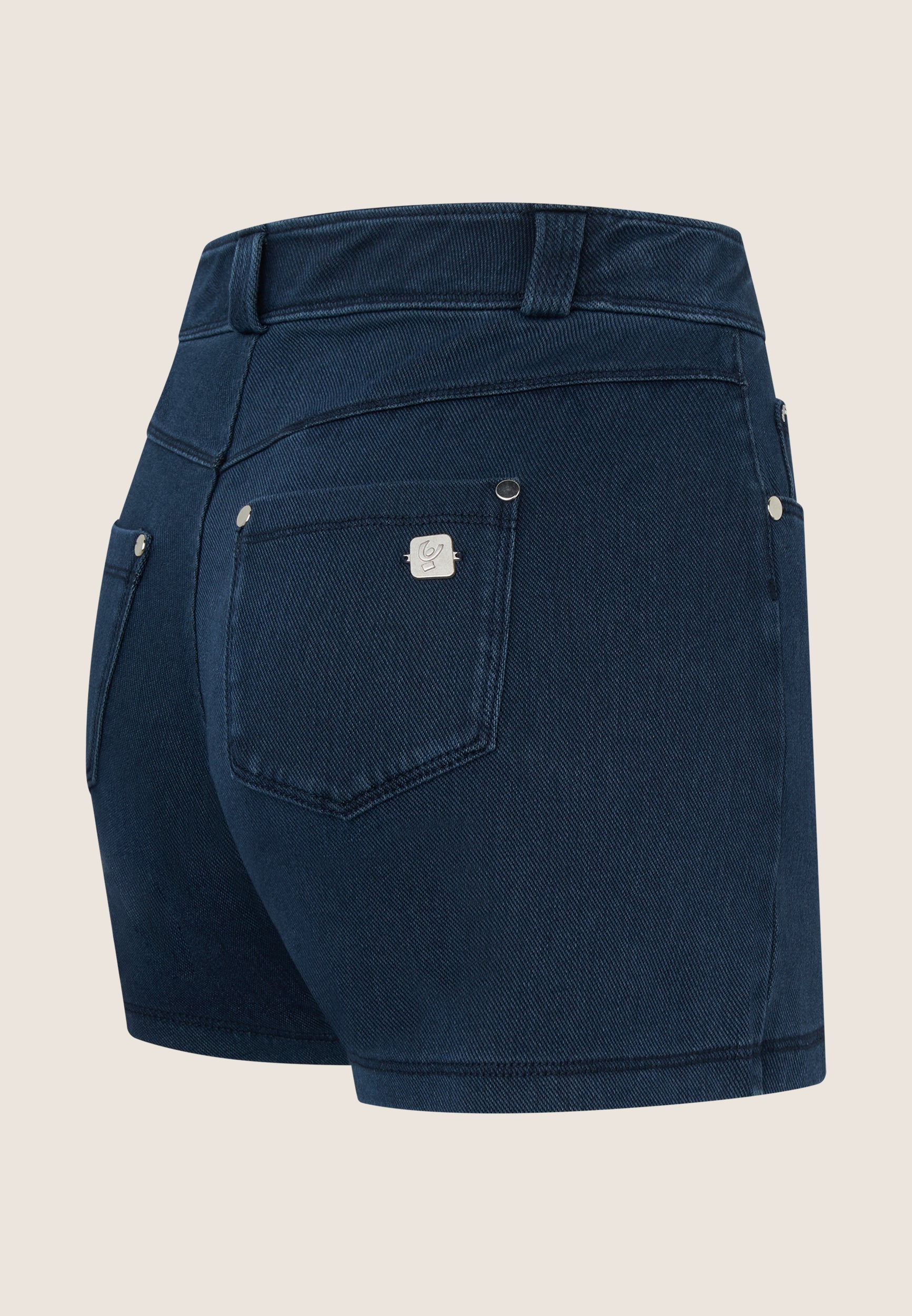 freddy-shorts-denim-donna-vita-regular-lavaggio-scuro-5-tasche image 6