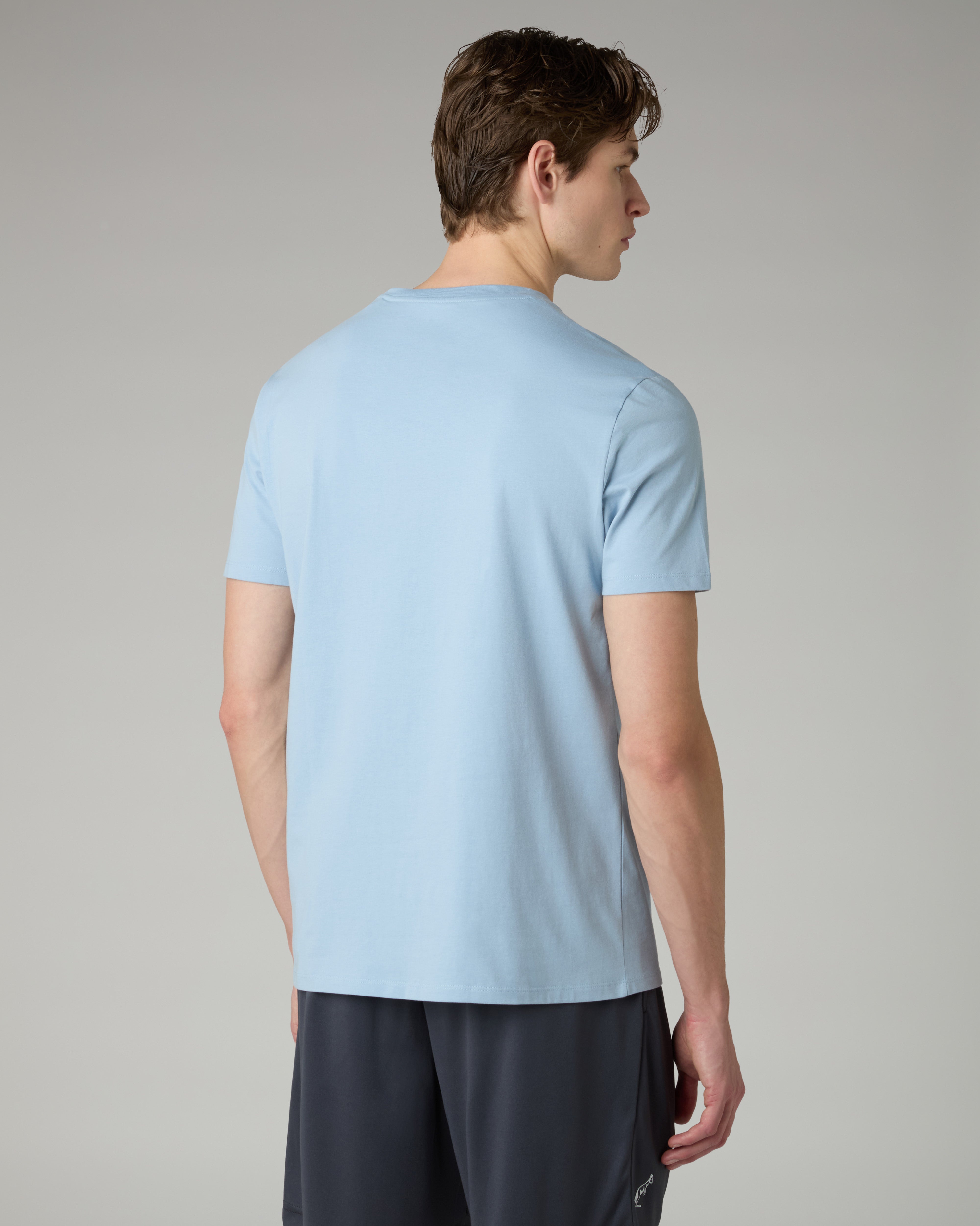 australian-cup-t-shirt-azzurro-pastello-regular-fit image 3