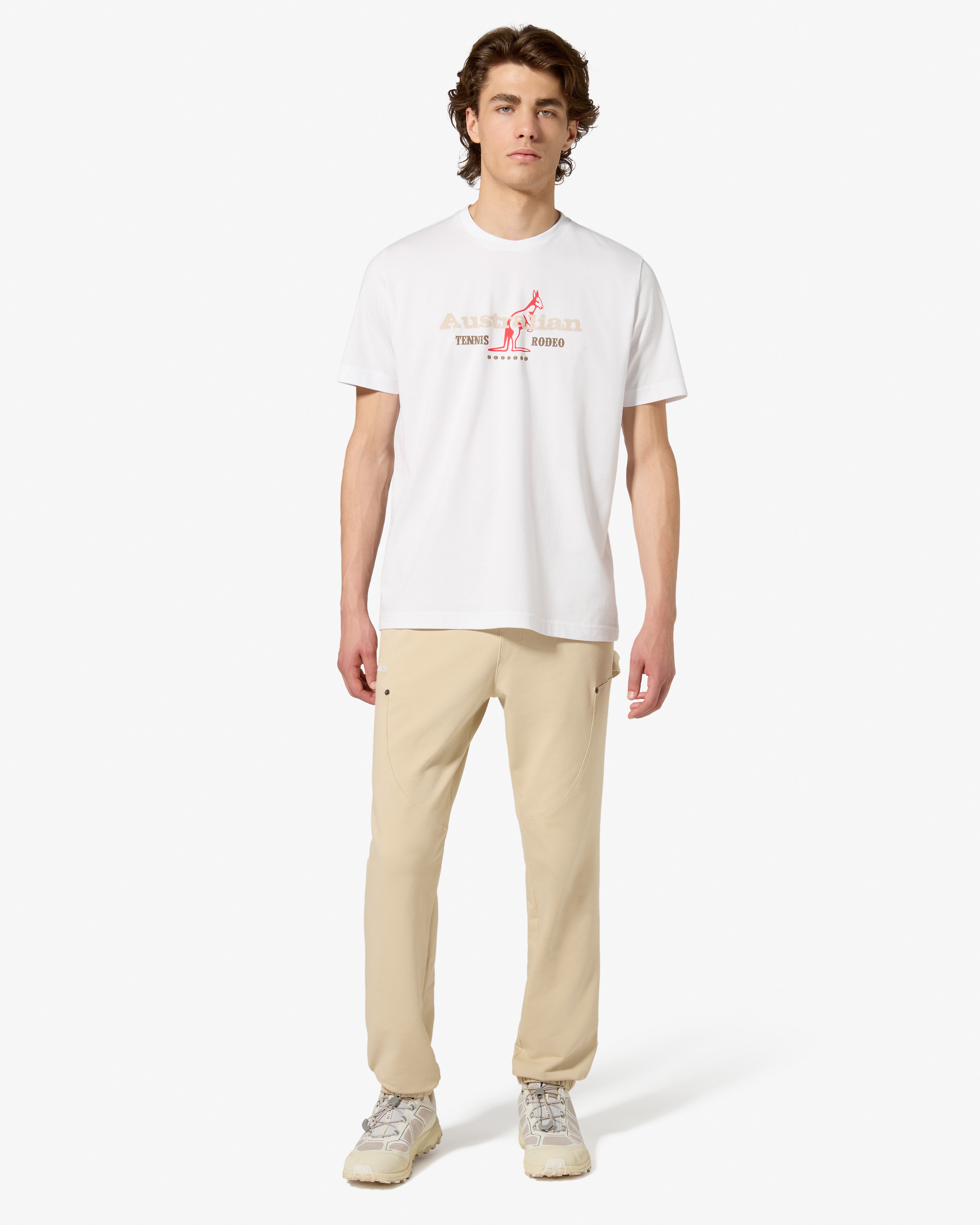 australian-rodeo-t-shirt-maglietta-cotone-bianca image 2