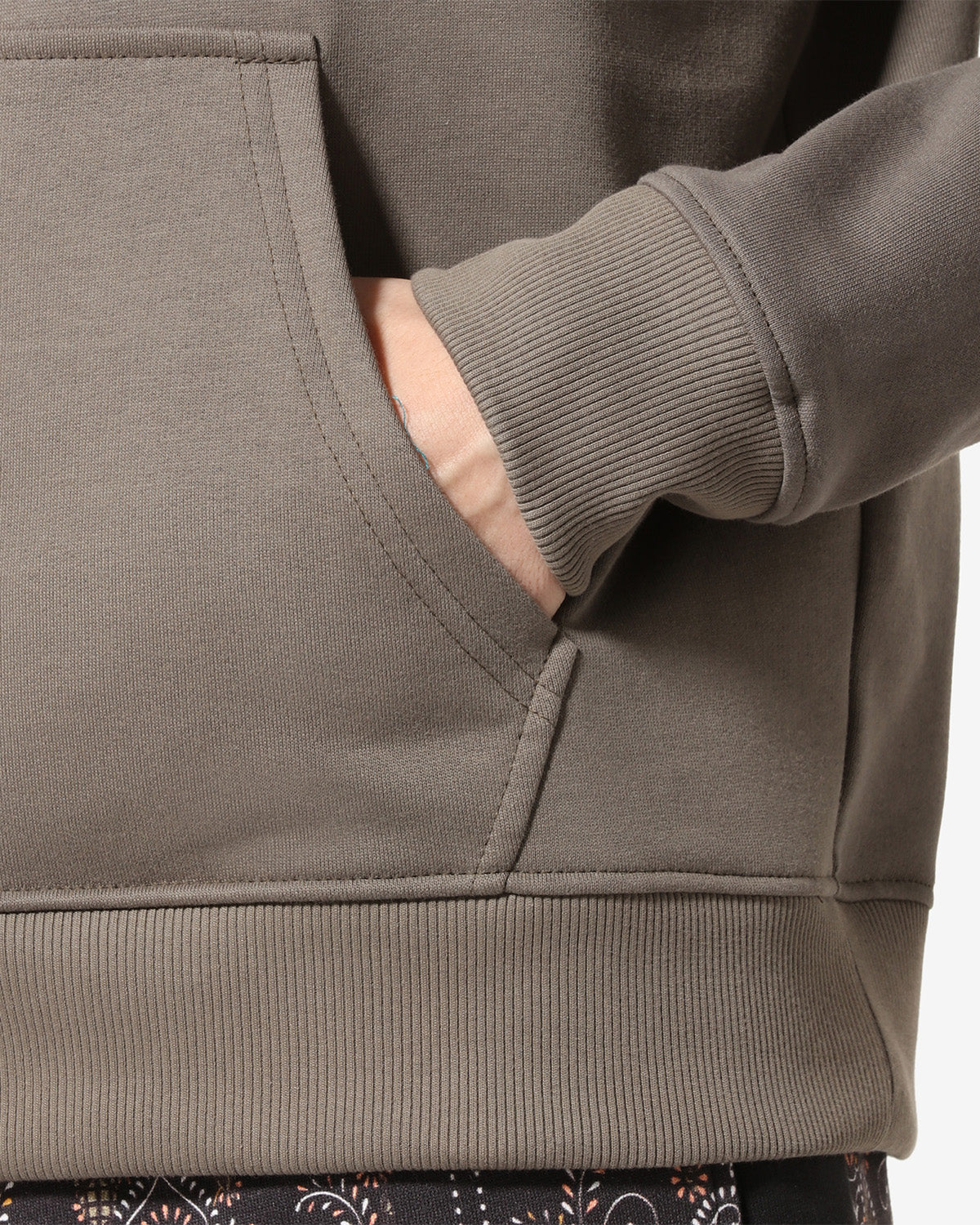 australian-archive-type-hoodie-felpa-cappuccio-ferro image 5